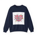 Not Your Valentine Crewneck Sweatshirt | ironic valentines, sarcastic hearts