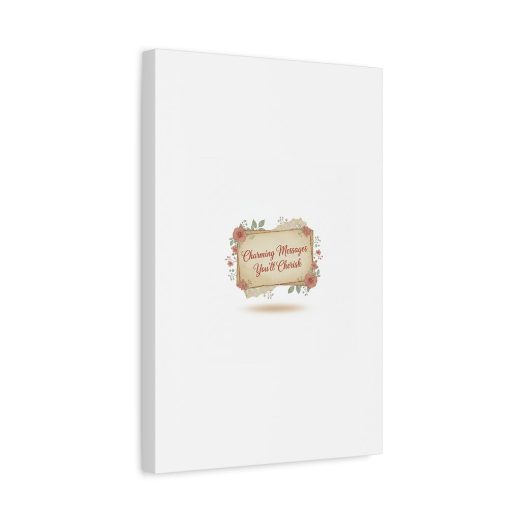 Love Letter Collage Canvas, Vintage Letter Art, Wax Seal Romance Print