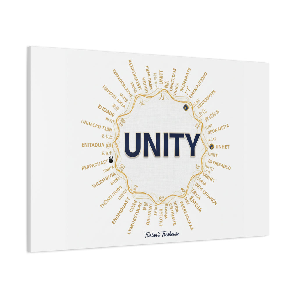 UNITY Canvas, Matte Stretched 1.25" | Dry January sober curious decor