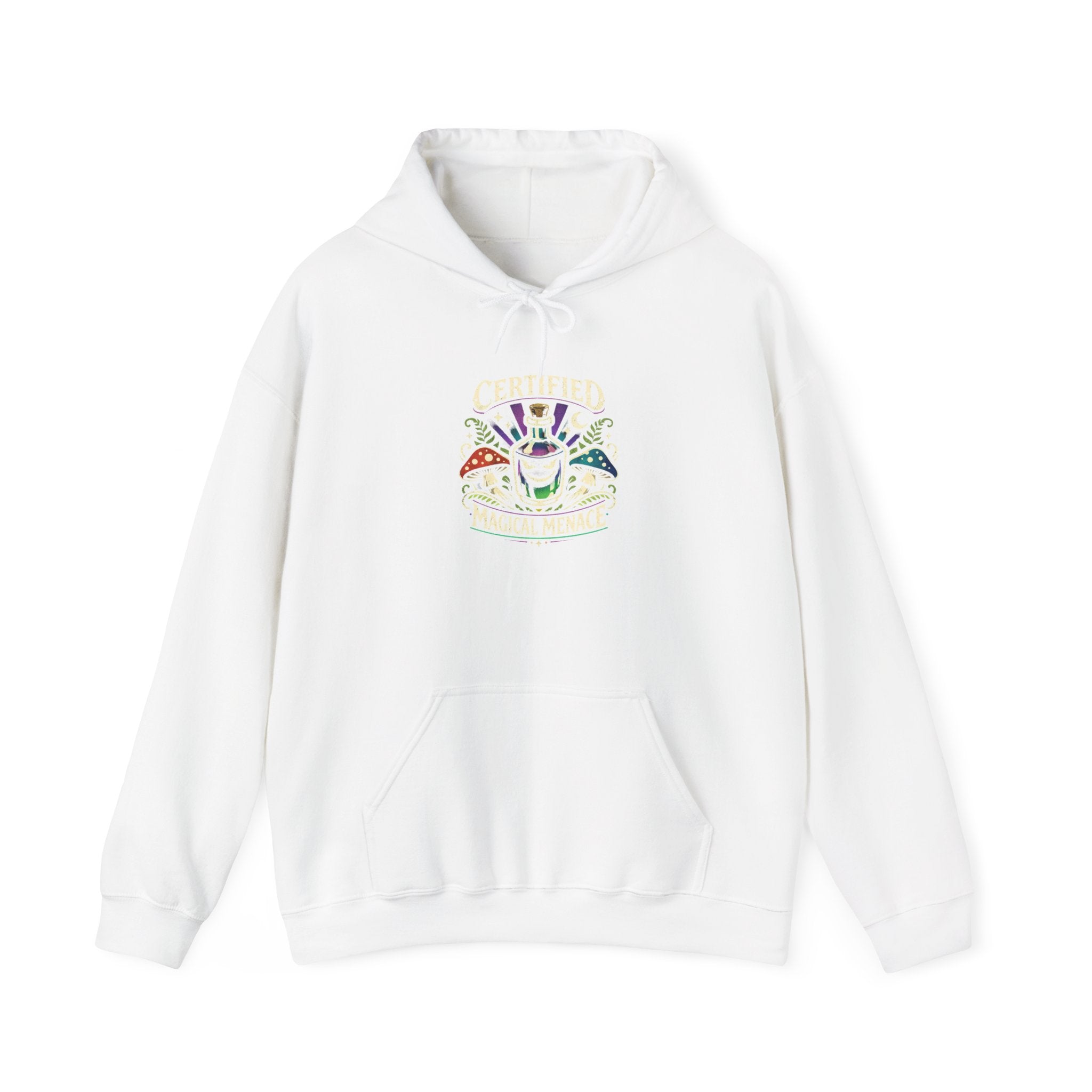 Mushroom Celestial Eye Hoodie | Cottagecore Goblincore Sweatshirt