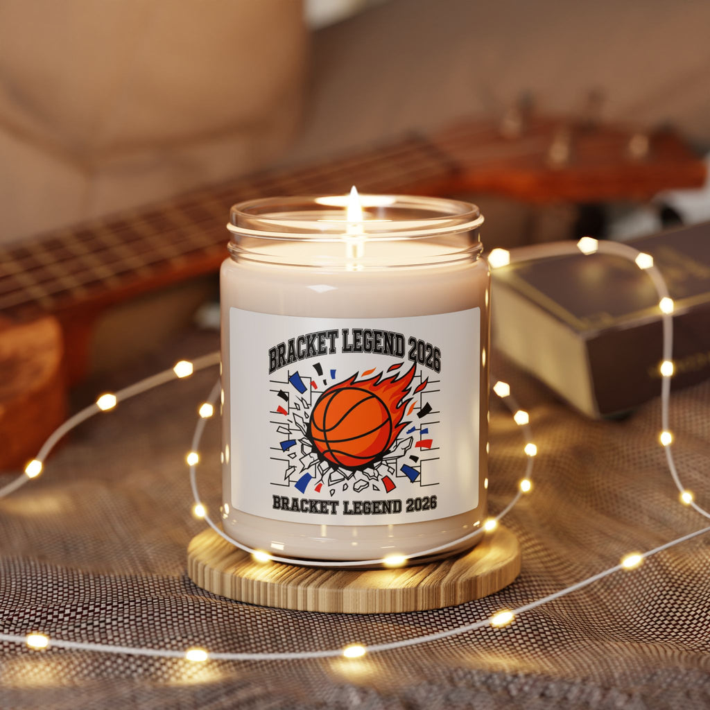 Bracket Legend Basketball Candle | College Tournament, Gameday Hoops
