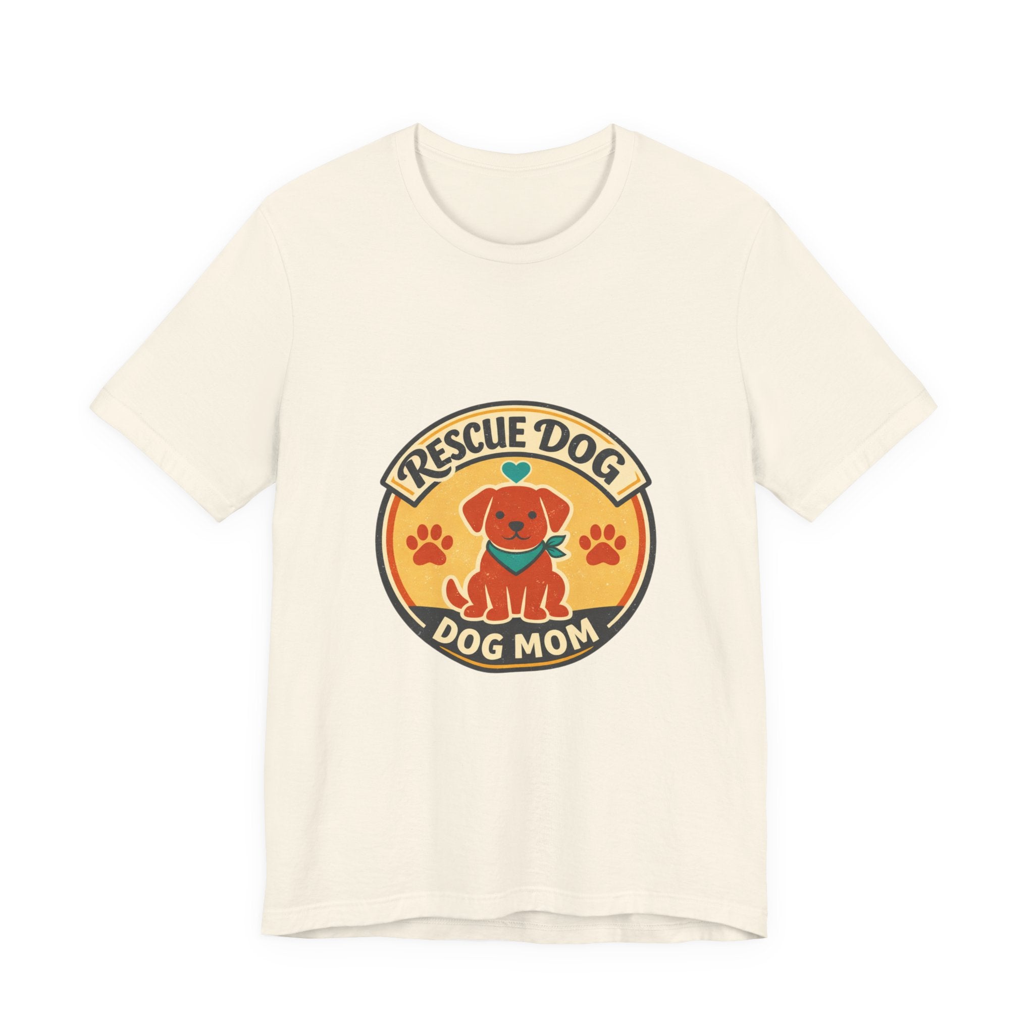 Rescue Dog Dog Mom Tee | rescue pride, fur baby