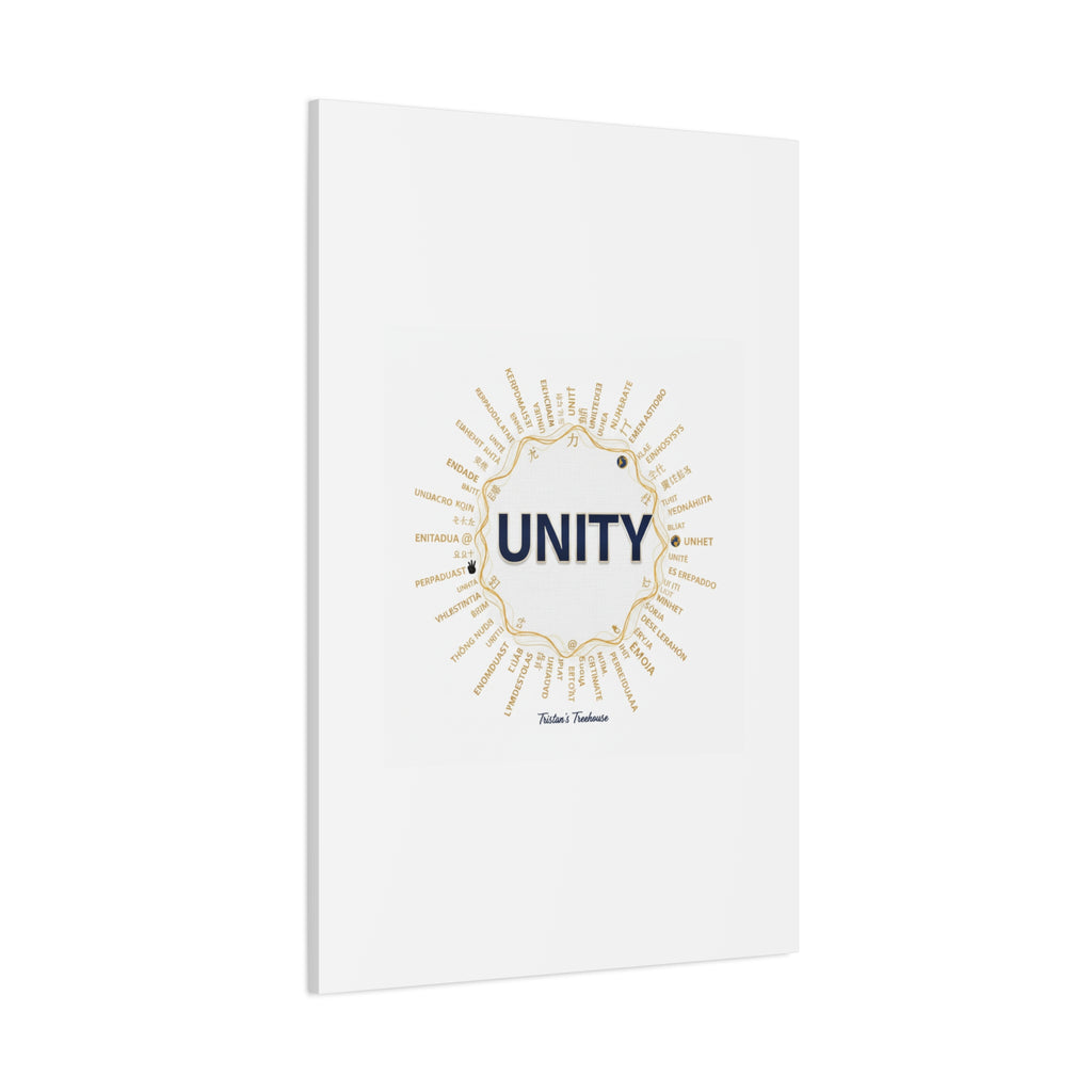 UNITY Canvas, Matte Stretched 1.25" | Dry January sober curious decor