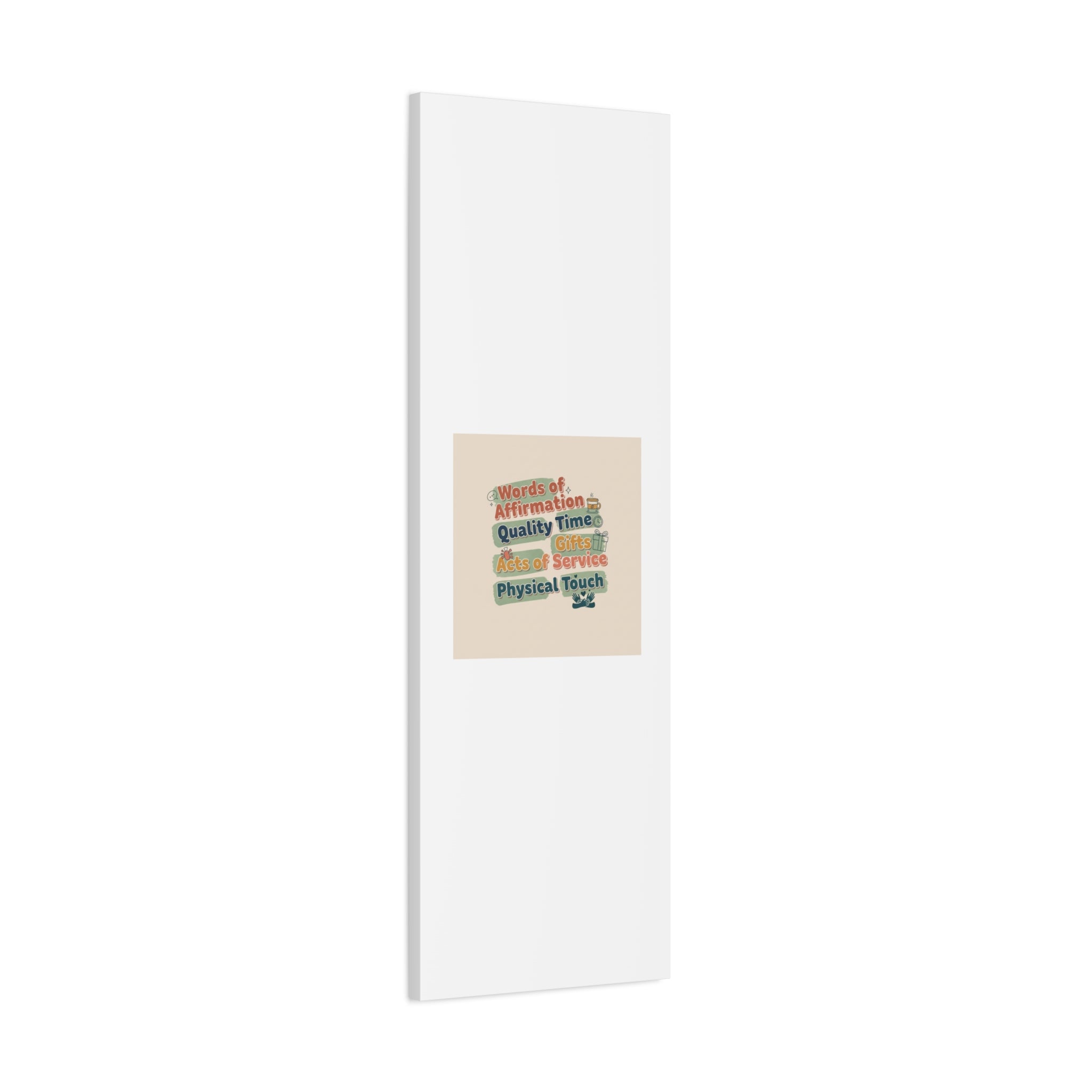Love Languages List Matte Canvas Wall Art | love language meme, relationship humor