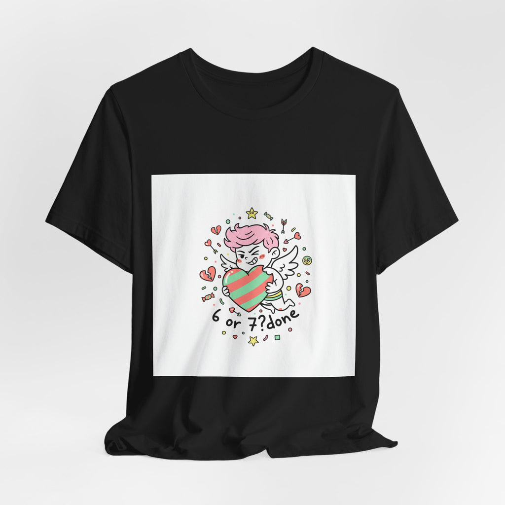 6 7 Weird Cupid Crewneck | Viral Valentine's Sweatshirt | Funny Quirky Love