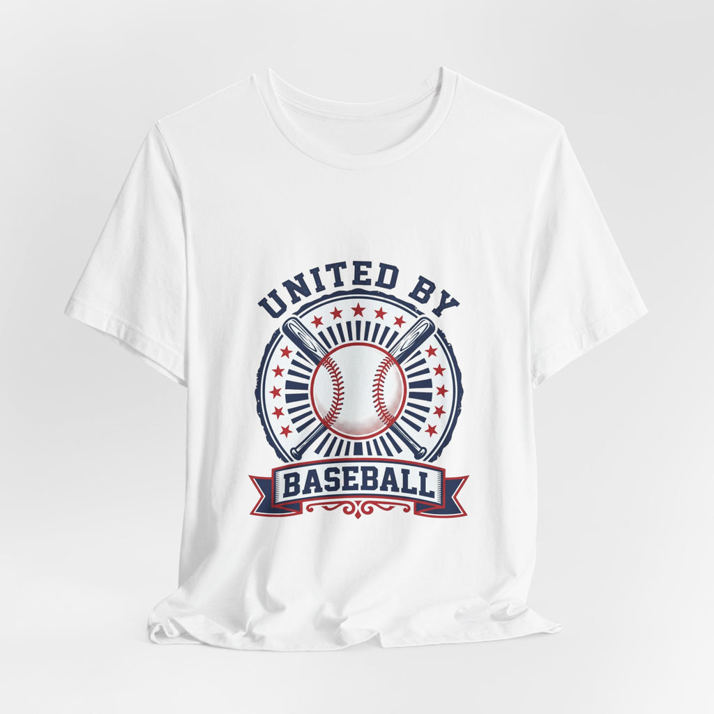 United by Baseball Tee | Patriotic Baseball Shirt, Vintage Red White Blue