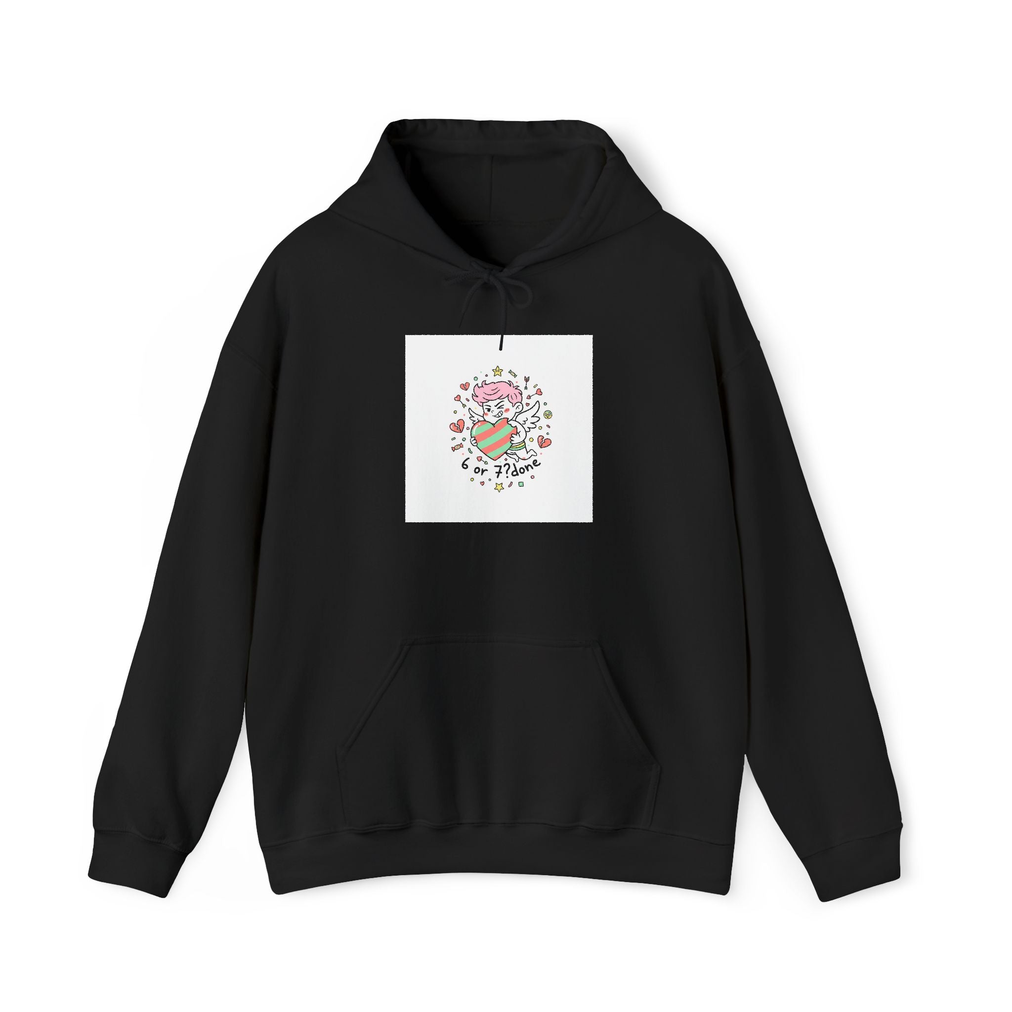 6 7 Weird Cupid Crewneck | Viral Valentine's Sweatshirt | Funny Quirky Love