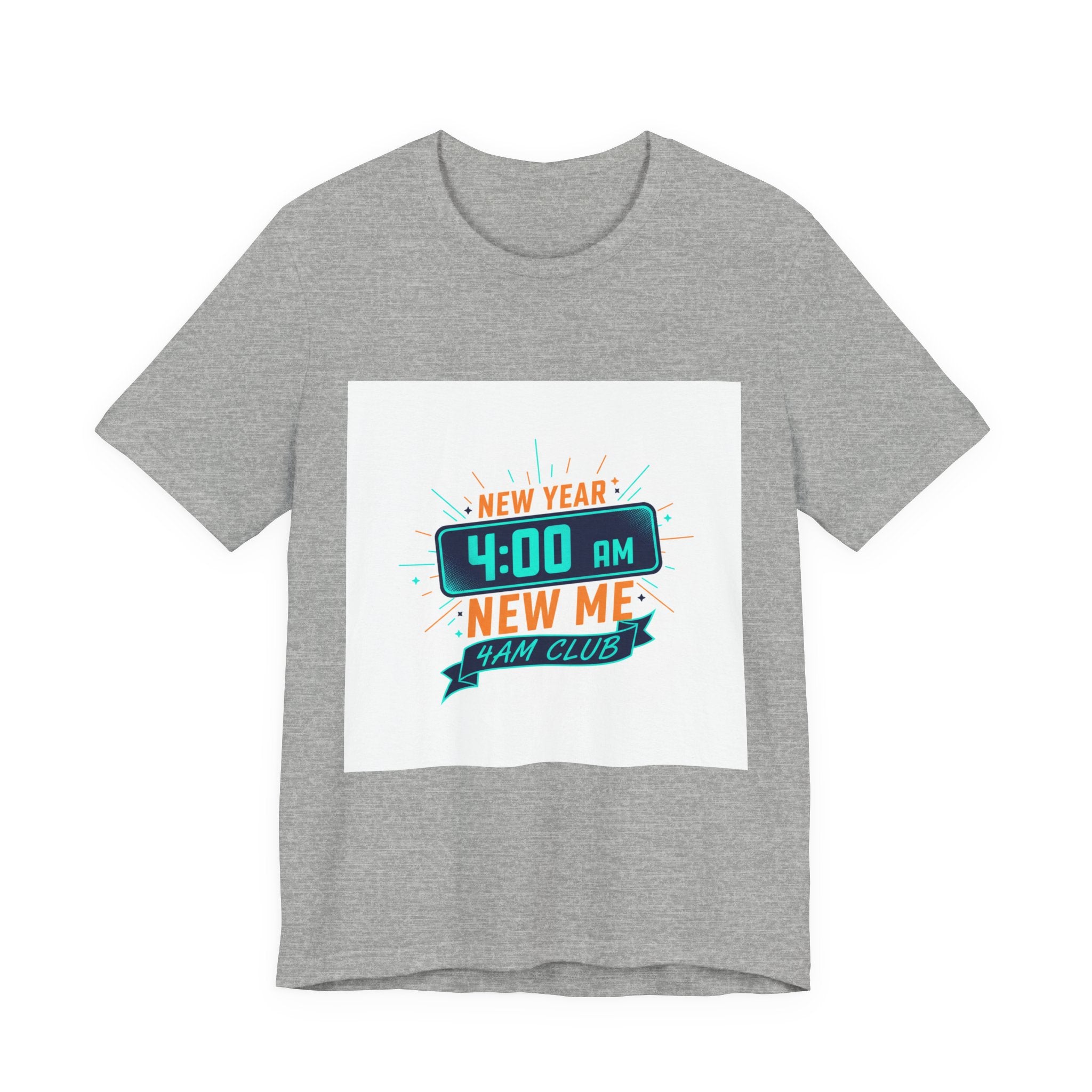 New Year 4:00 AM New Me Tee | Holiday Apparel, Festive Party Shirt