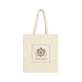 Ornate Brooch Emblem Tote | Vintage Formalwear Accents, Baroque Print