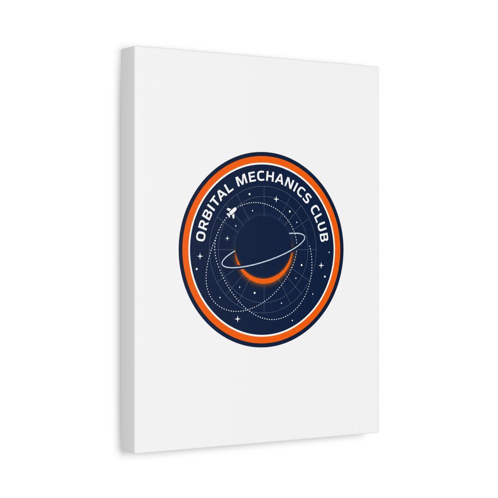 Orbital Mechanics Club Canvas | mission patch, space science