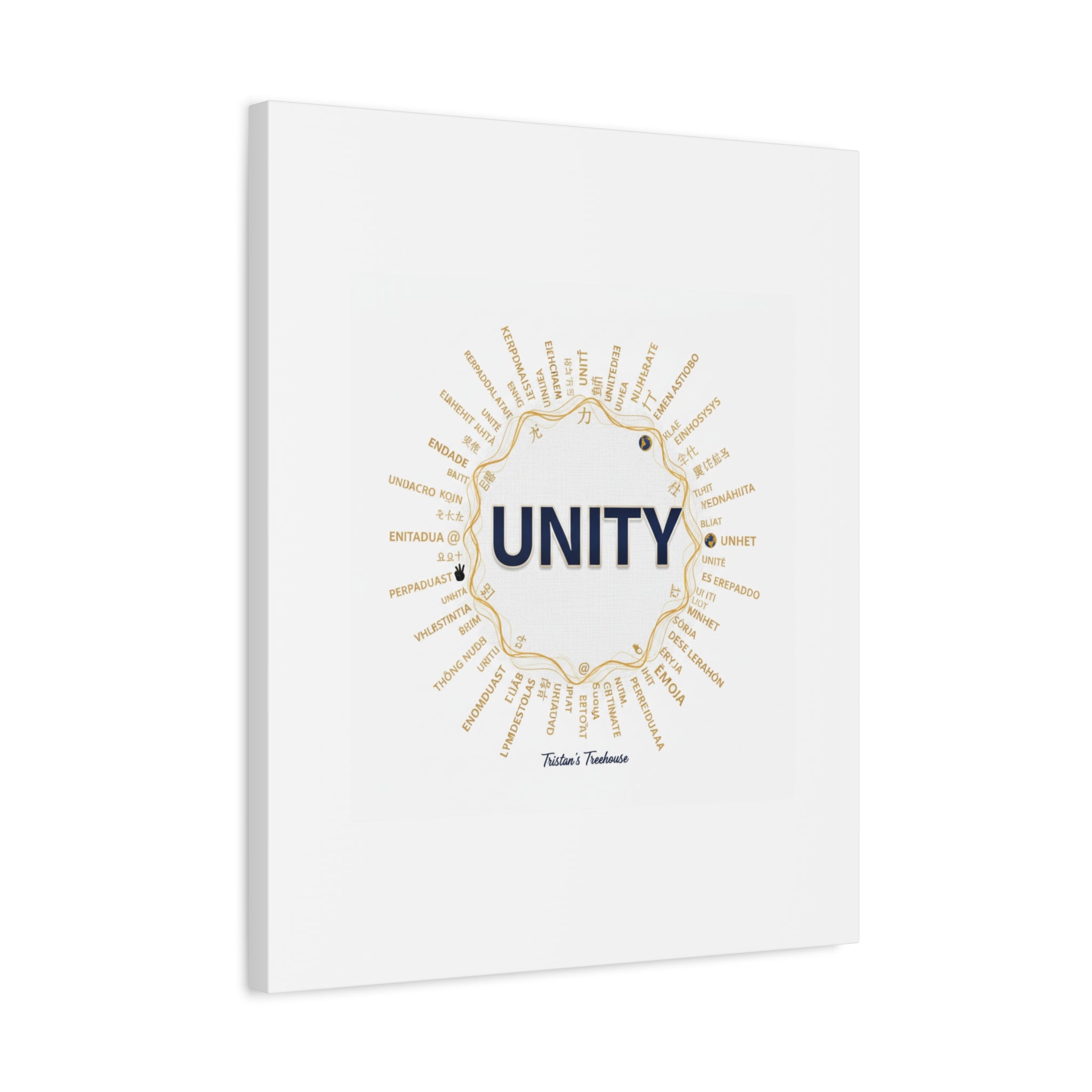 UNITY Canvas, Matte Stretched 1.25" | Dry January sober curious decor
