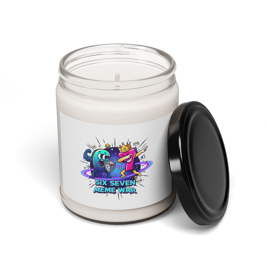 Six Seven Meme War Soy Candle | Legendary Internet Battle Scented Candle