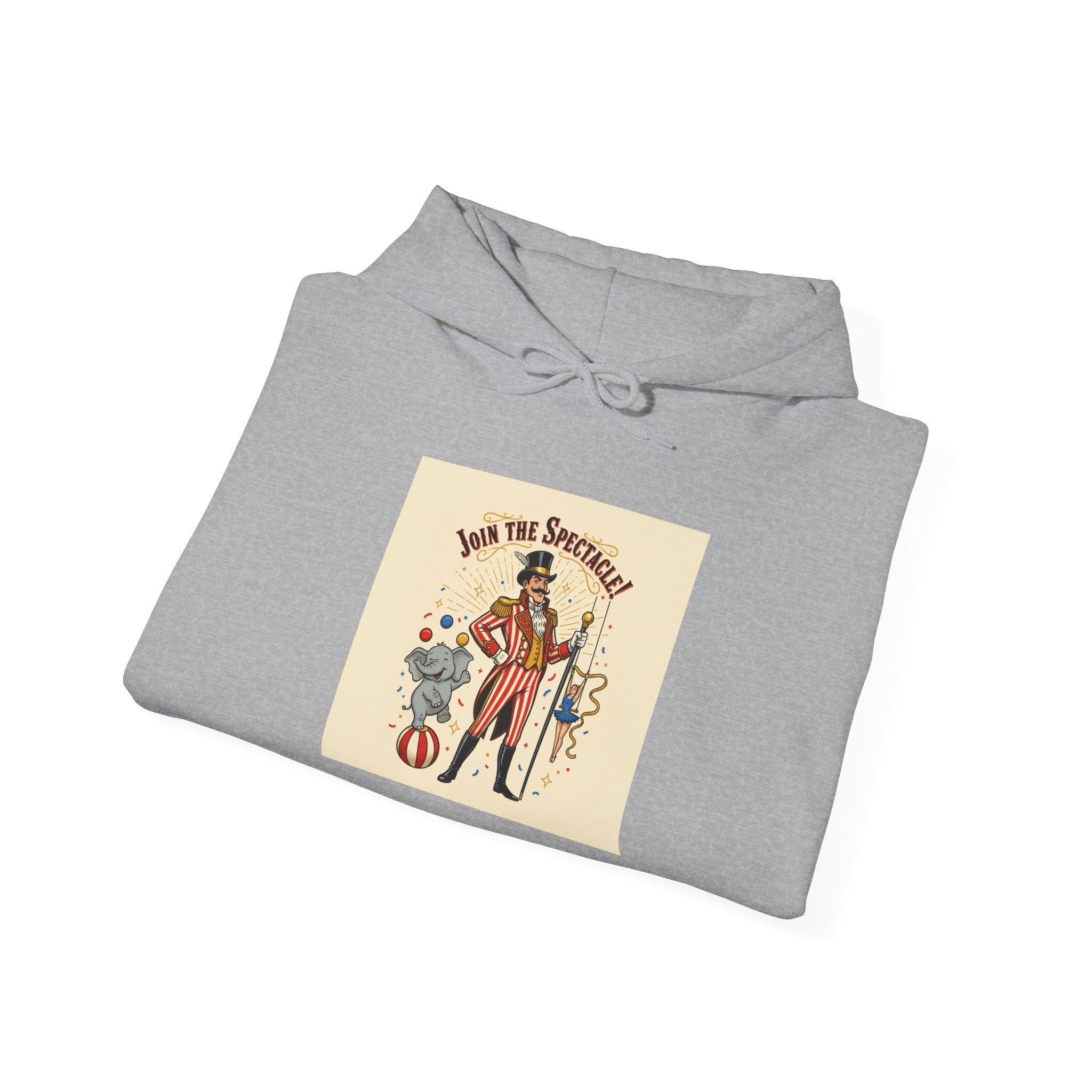 Vintage Circus Ringmaster Hoodie | carnival poster, camp circus aesthetic