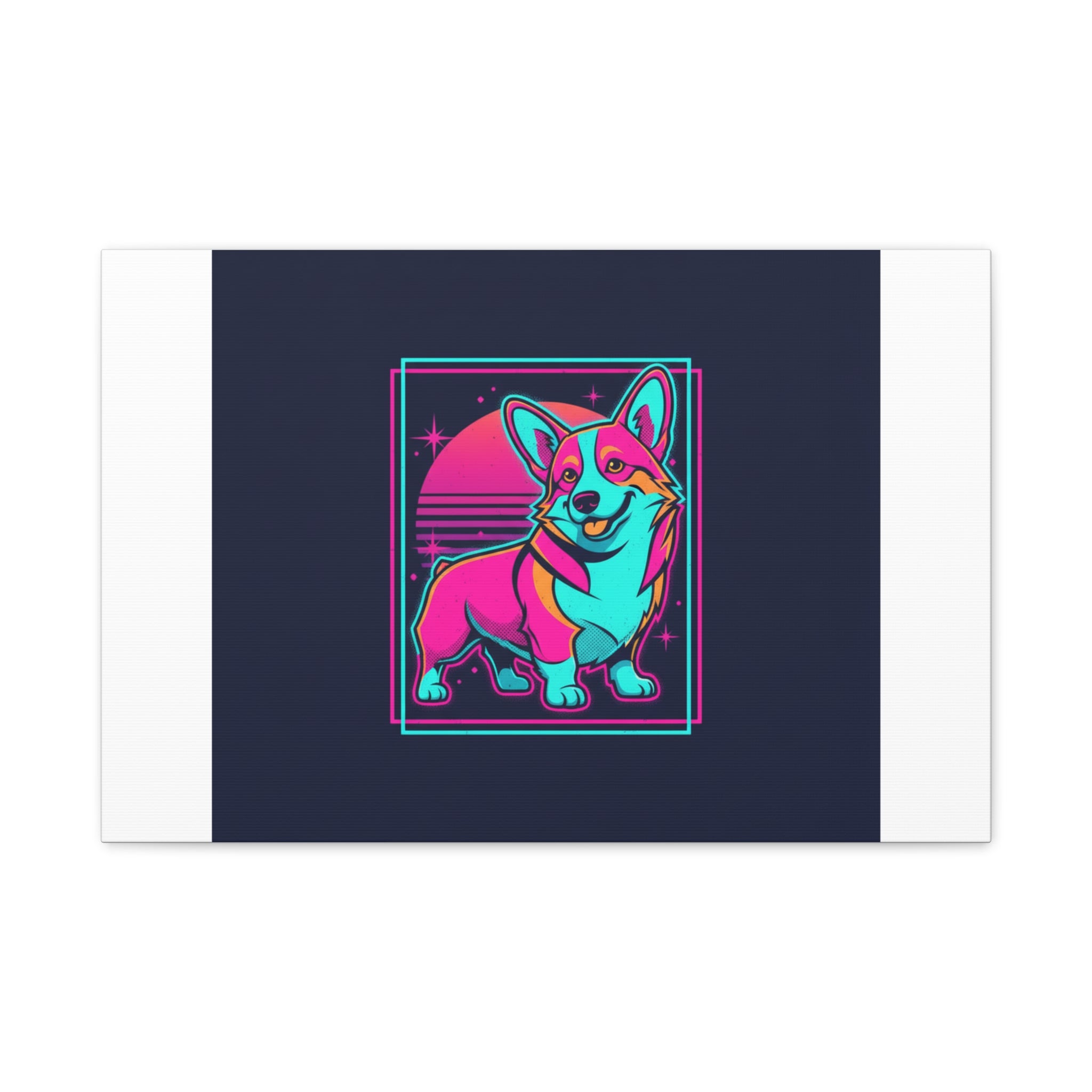 Platonic Love Corgi Canvas | Friendship Valentine, Galentine’s Wall Art
