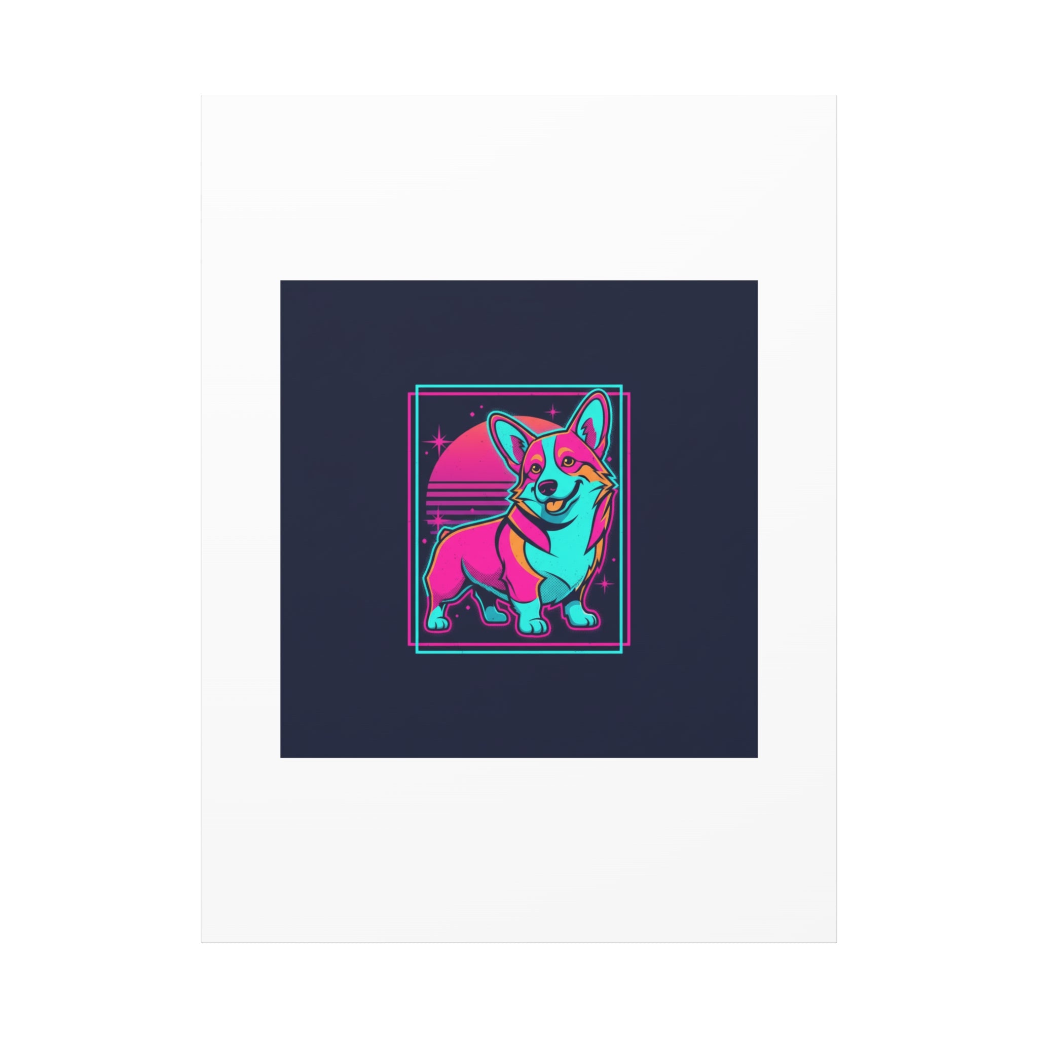Platonic Love Corgi Canvas | Friendship Valentine, Galentine’s Wall Art