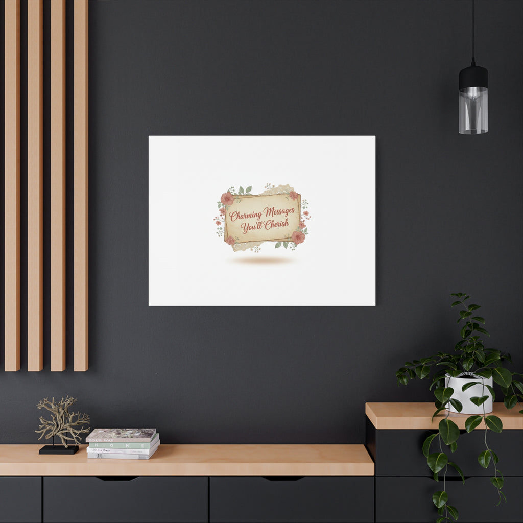 Love Letter Collage Canvas, Vintage Letter Art, Wax Seal Romance Print