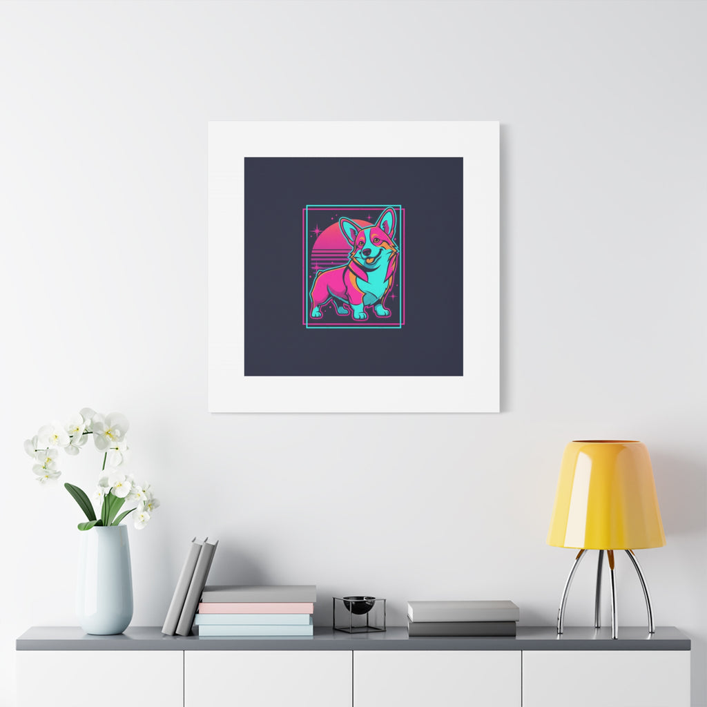 Platonic Love Corgi Canvas | Friendship Valentine, Galentine’s Wall Art