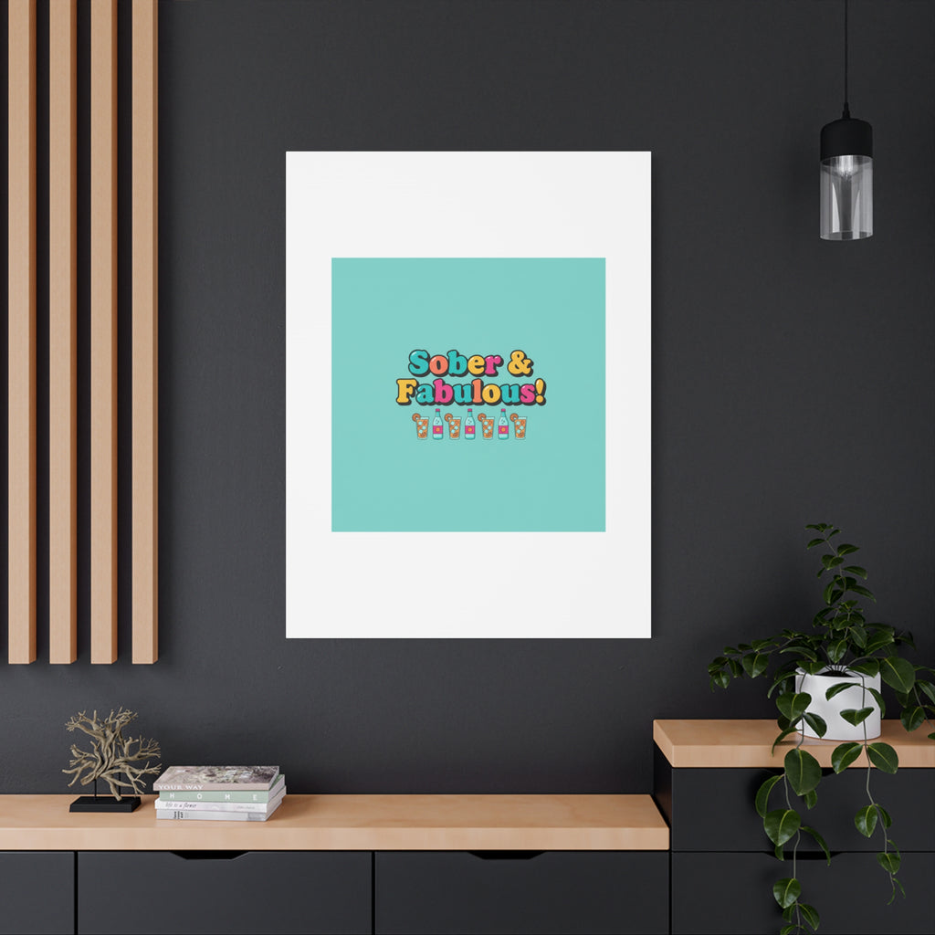 Sober & Fabulous! Canvas | Dry January, Mocktail Trend