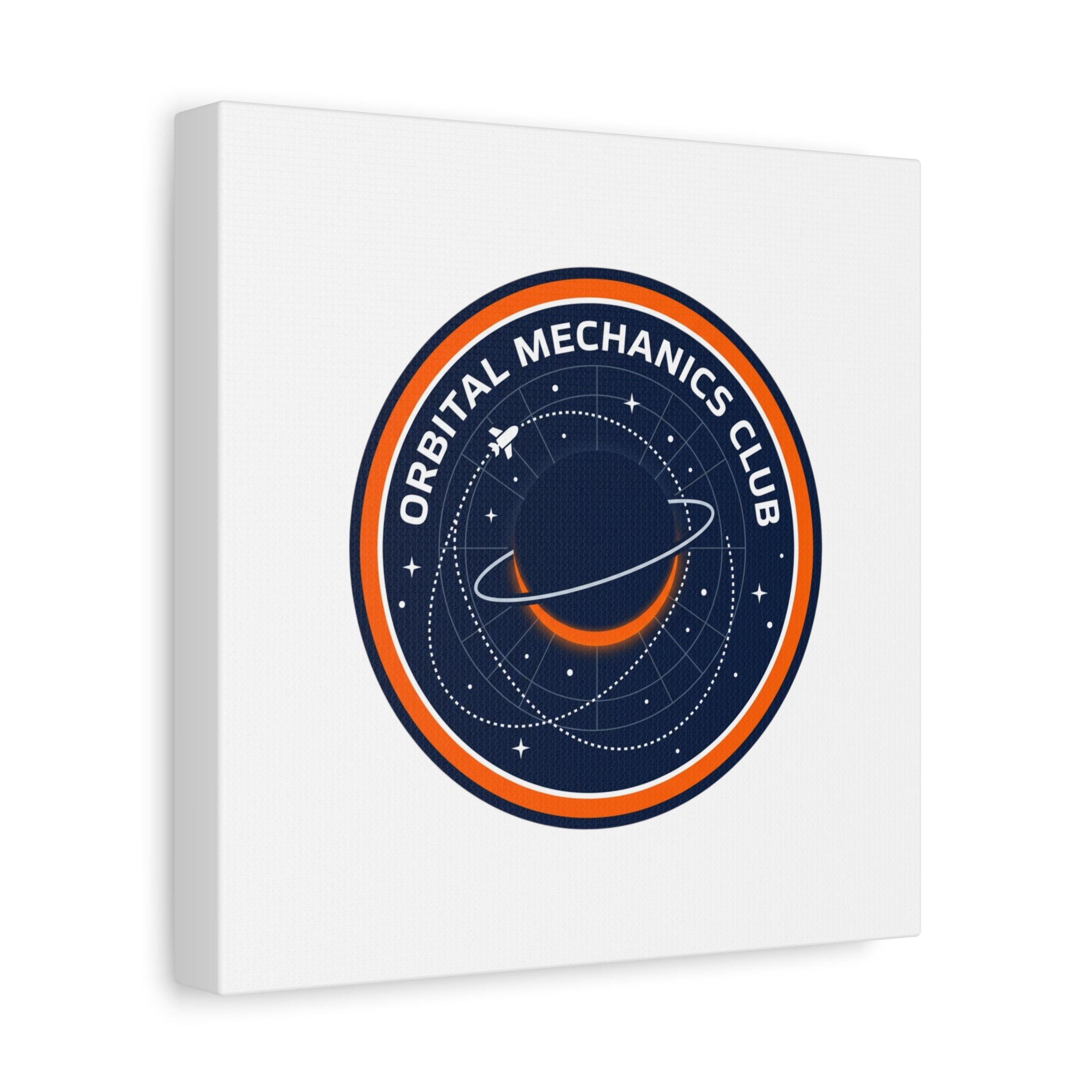 Orbital Mechanics Club Canvas | mission patch, space science