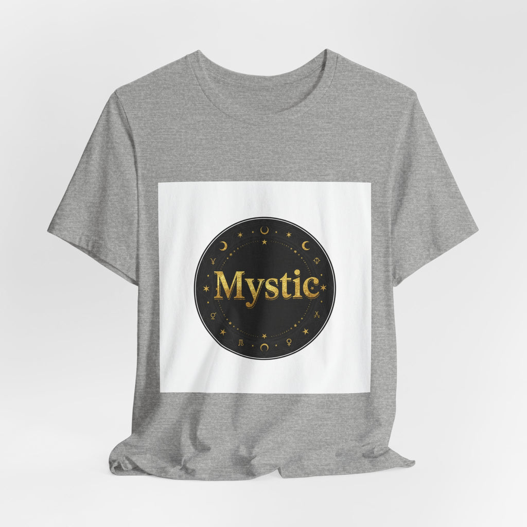Mystic Circle Tee | Tarot & Occult Typography, Esoteric Print