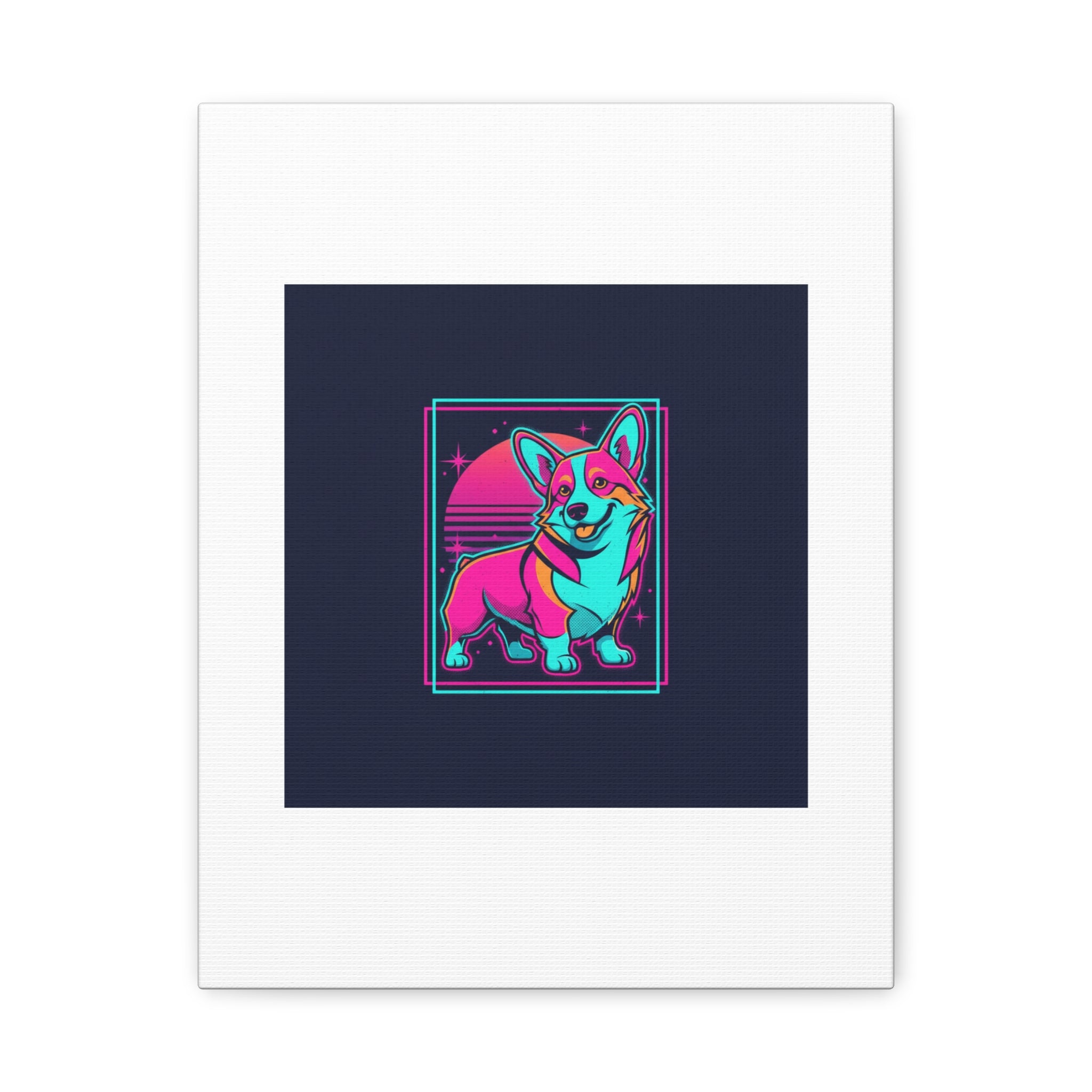 Platonic Love Corgi Canvas | Friendship Valentine, Galentine’s Wall Art