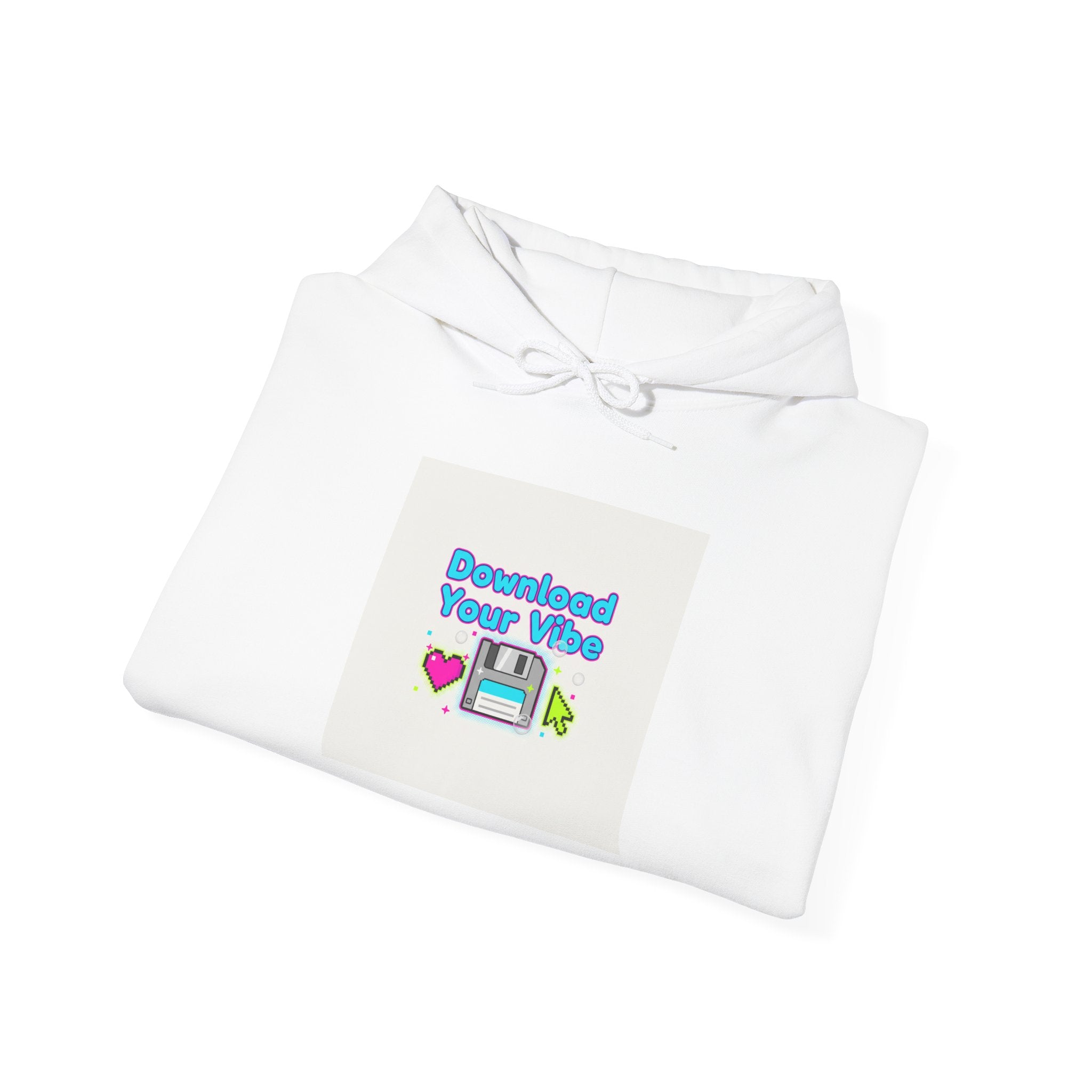 Download Your Vibe Hoodie | Y2K retro tech, pixel UI nostalgia