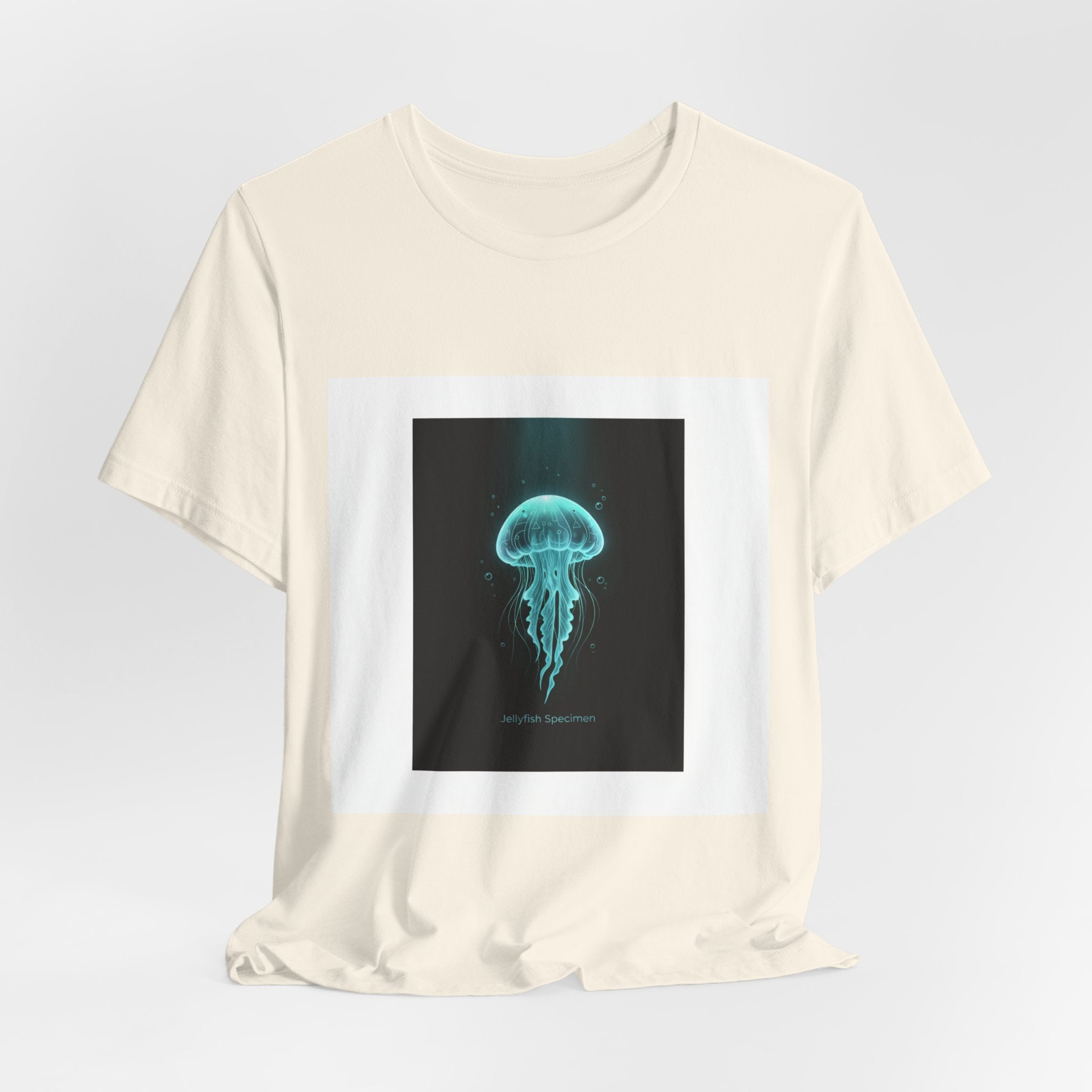 Jellyfish Specimen T-Shirt | Bioluminescent Deep Sea Graphic Tee