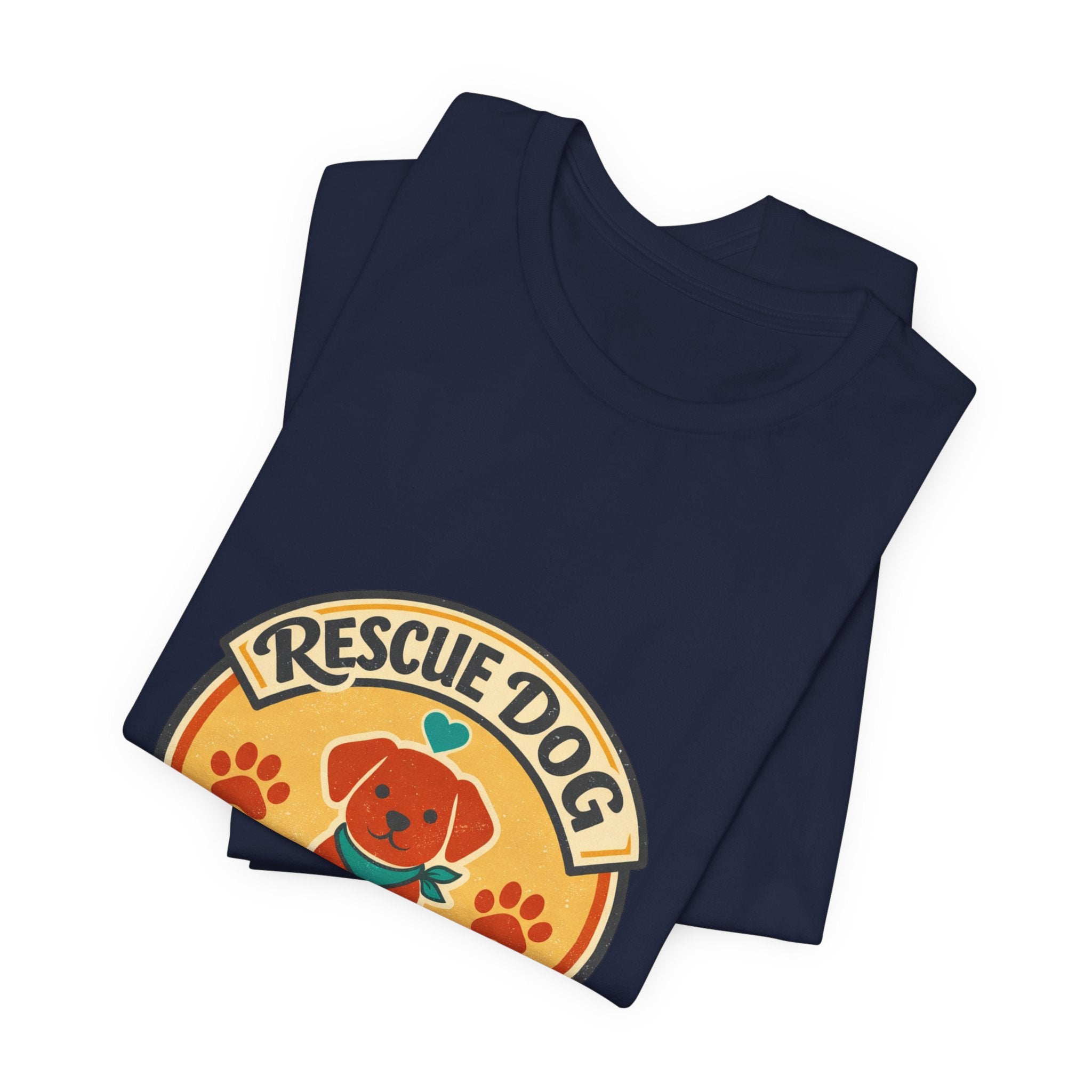 Rescue Dog Dog Mom Tee | rescue pride, fur baby