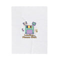 Loading Please Wait pixel art Velveteen Plush Blanket | Old Internet Aesthetic