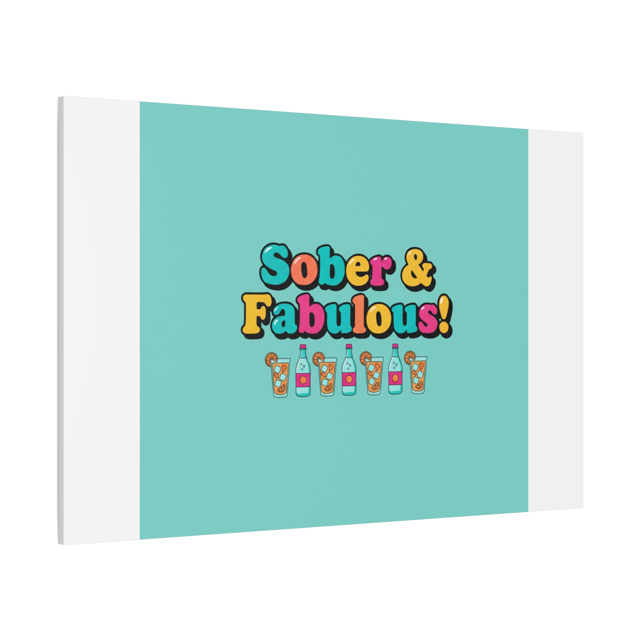 Sober & Fabulous! Canvas | Dry January, Mocktail Trend