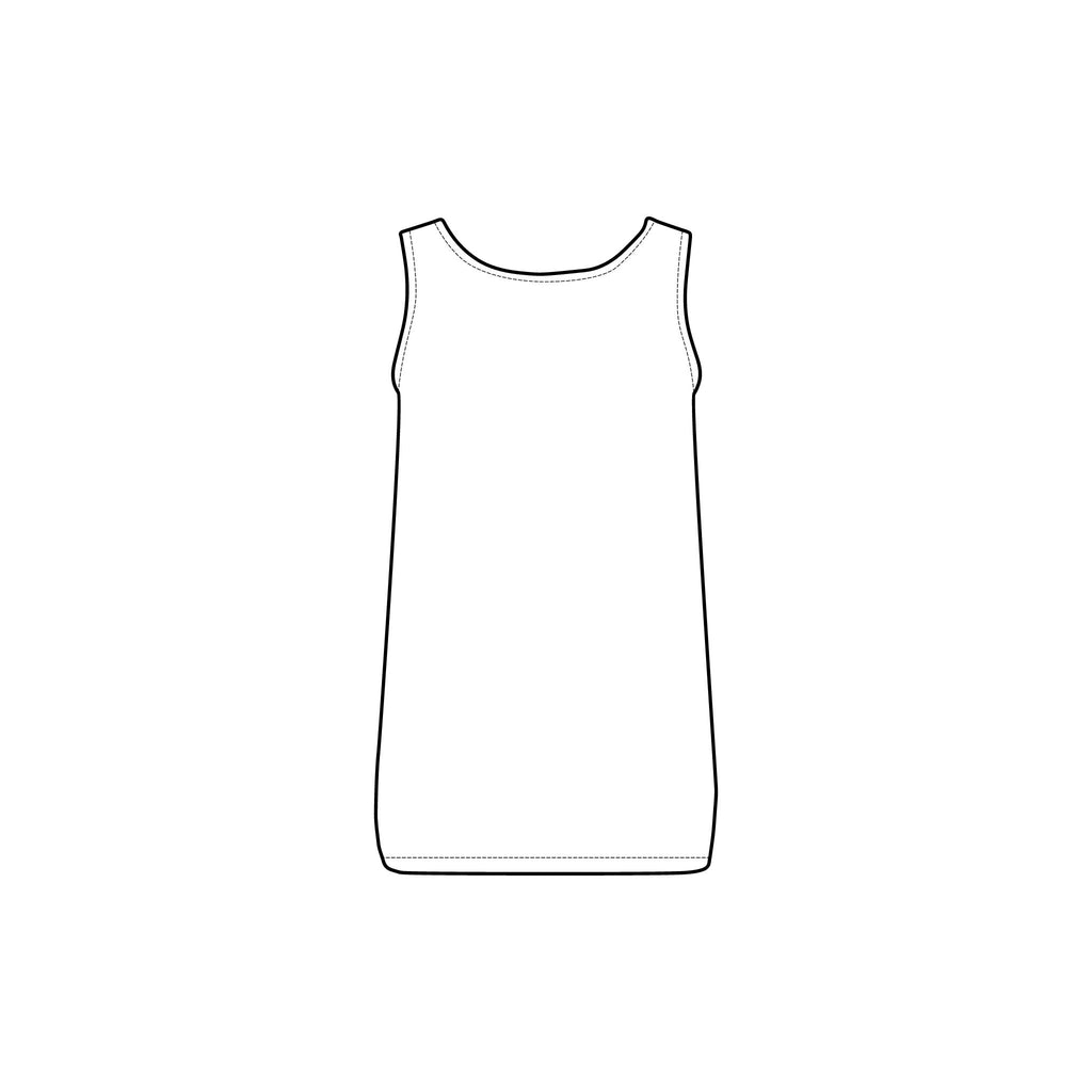 ULP Active Women’s Tank Top – Pickleball Logo Athletic Rib Tank