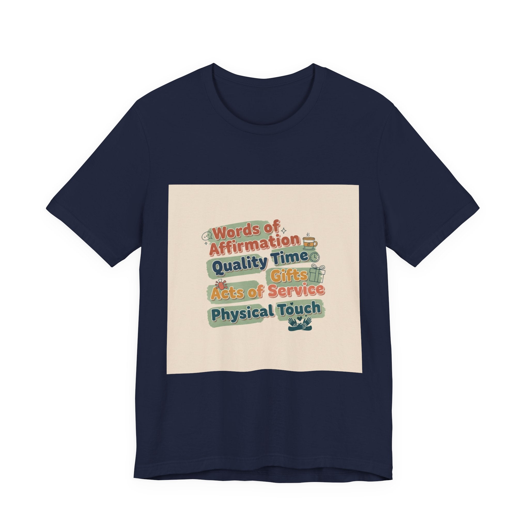 Love Languages Meme T-Shirt | acts of snacks, quiet love, relationship humor