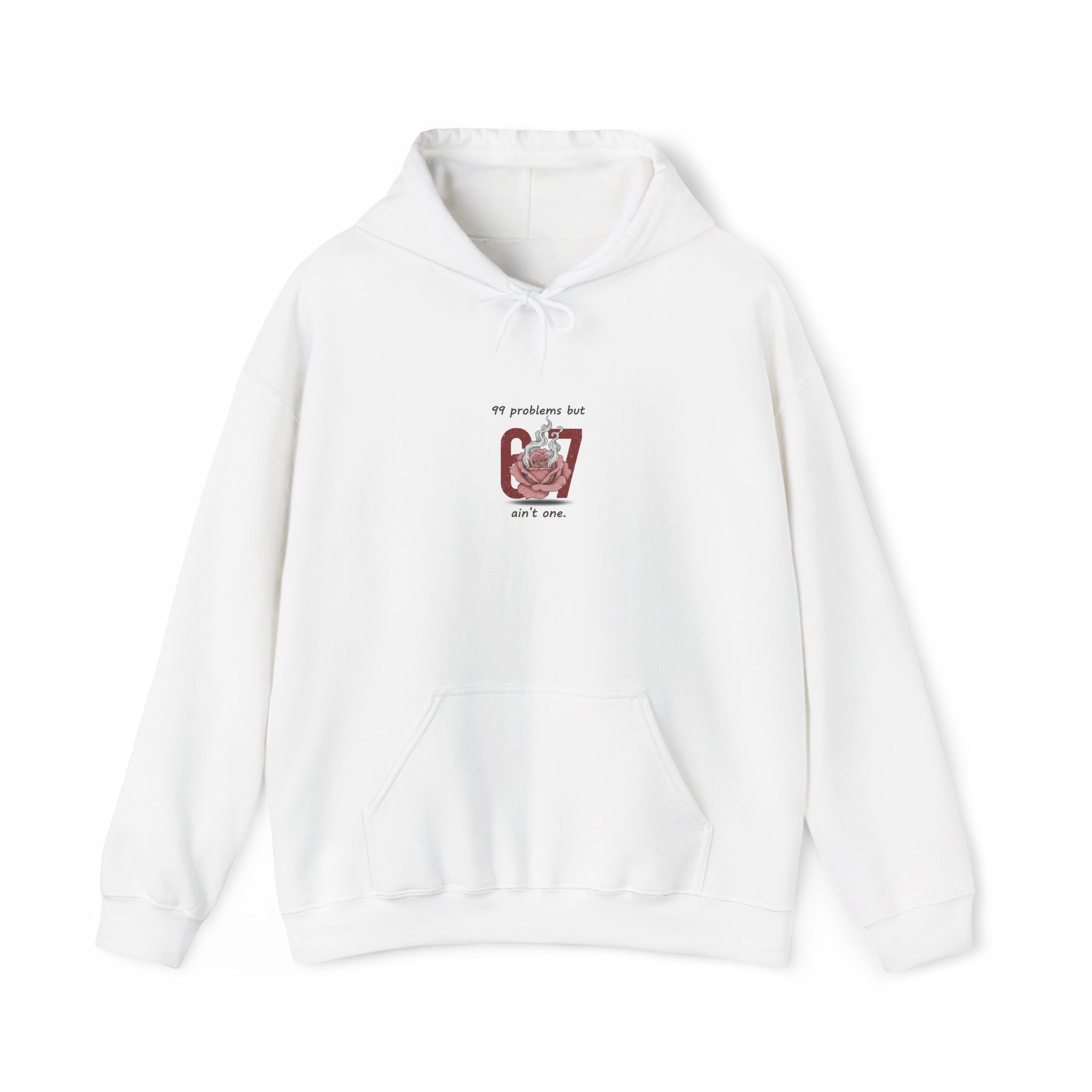 Weird Cupid Heart Hoodie | quirky heart, chaotic love design