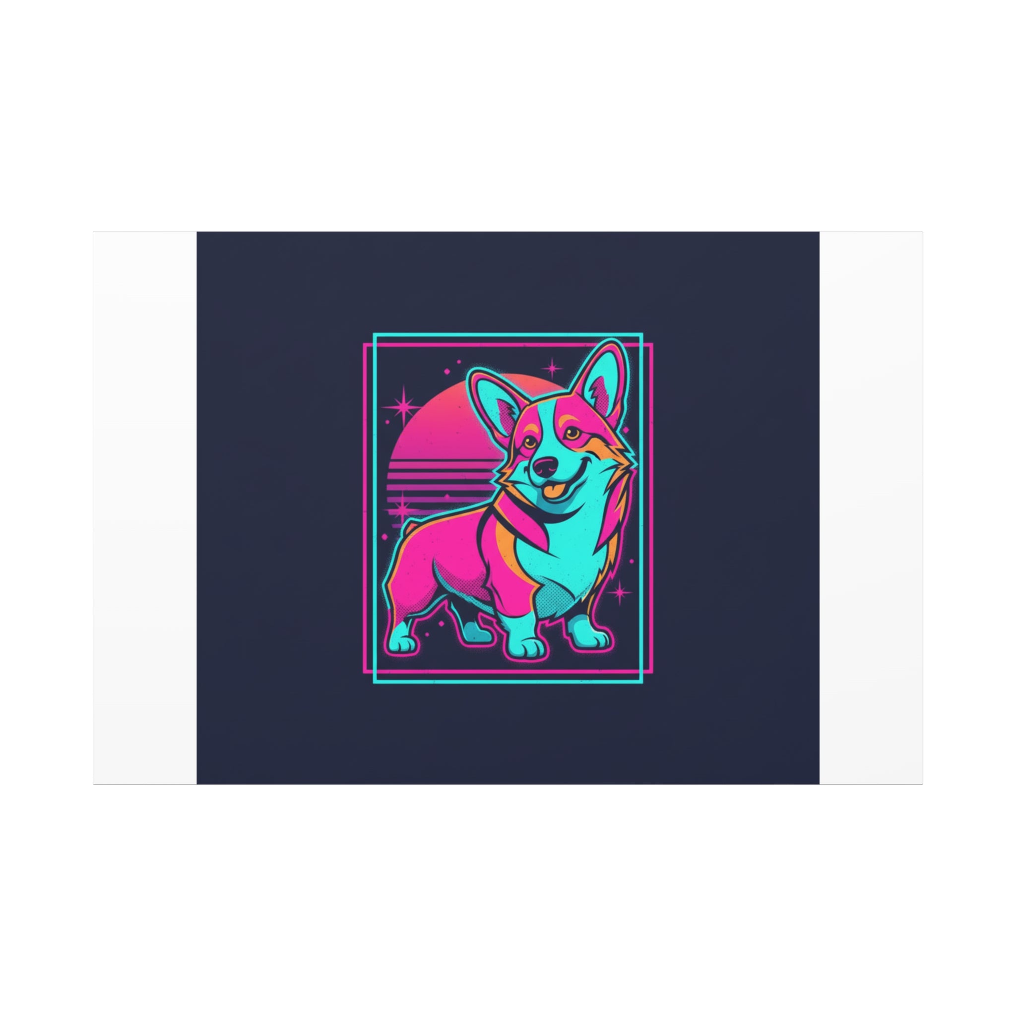 Platonic Love Corgi Canvas | Friendship Valentine, Galentine’s Wall Art