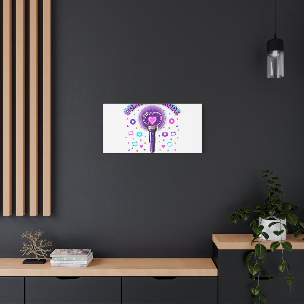 Comeback Mode Lightstick Canvas | K-pop Comeback, Streaming Squad