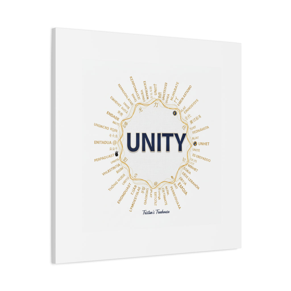 UNITY Canvas, Matte Stretched 1.25" | Dry January sober curious decor