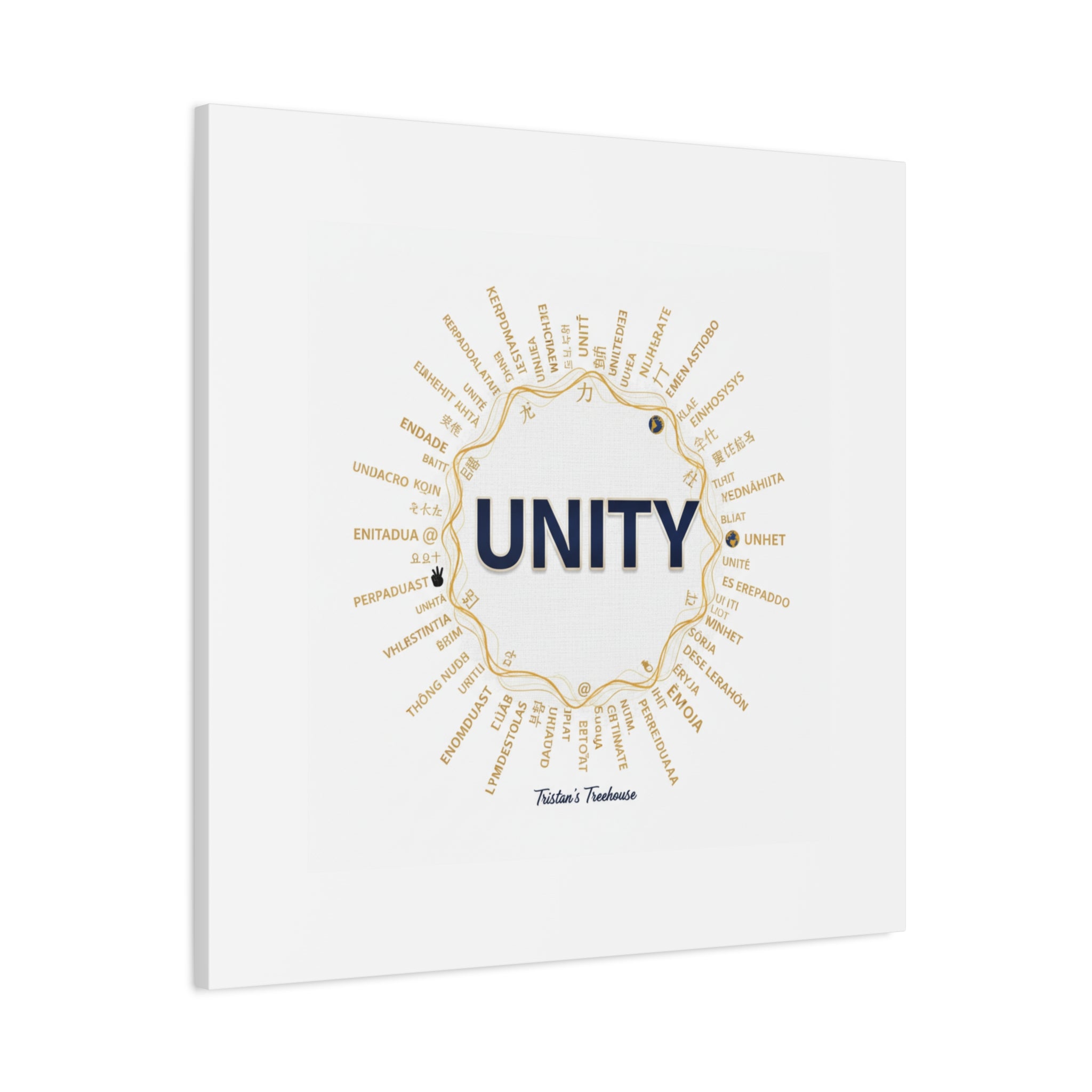 UNITY Canvas, Matte Stretched 1.25" | Dry January sober curious decor