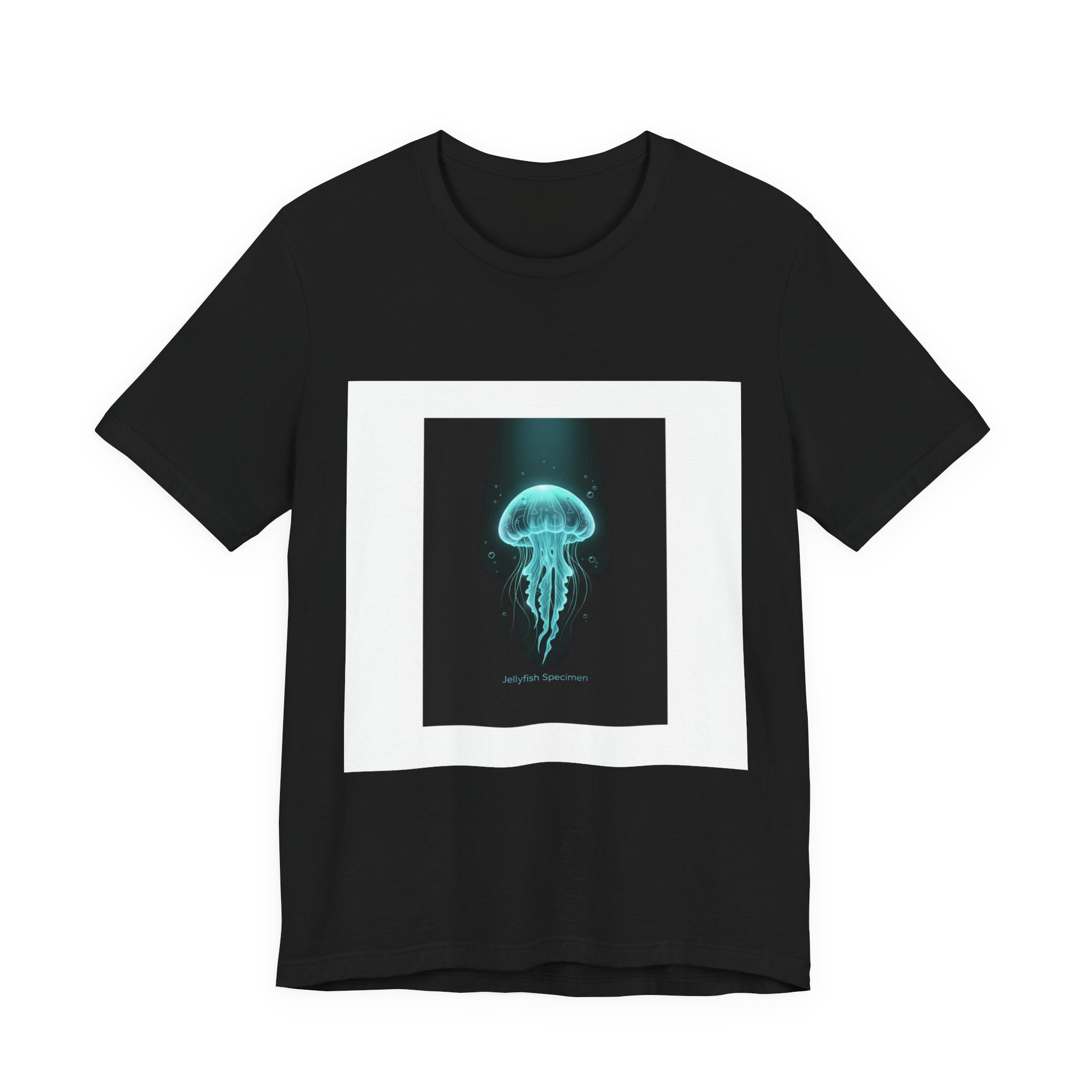 Jellyfish Specimen T-Shirt | Bioluminescent Deep Sea Graphic Tee
