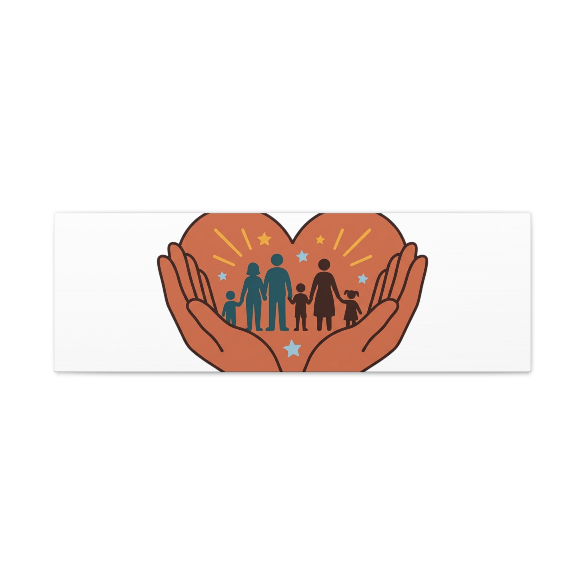 Families Belong Together Canvas | Family Unity, Bilingual Solidarity