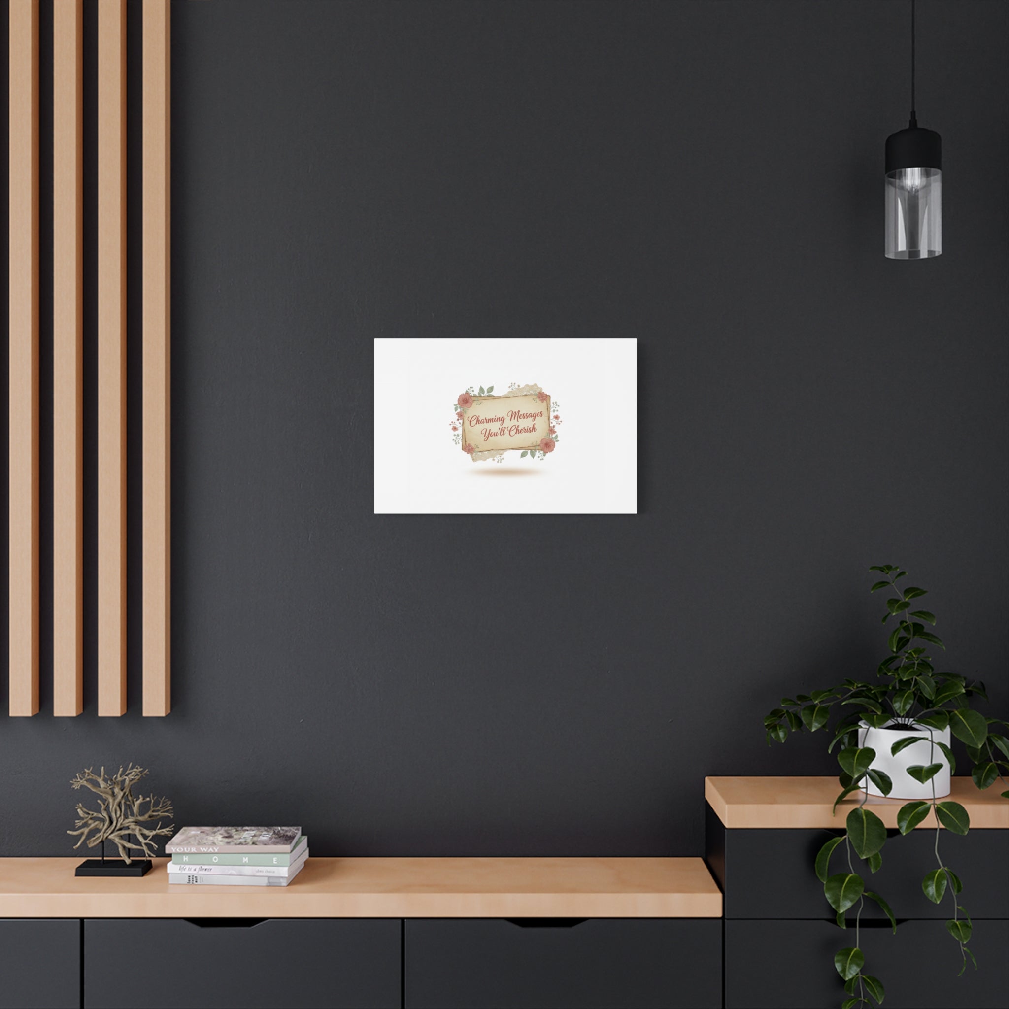 Love Letter Collage Canvas, Vintage Letter Art, Wax Seal Romance Print
