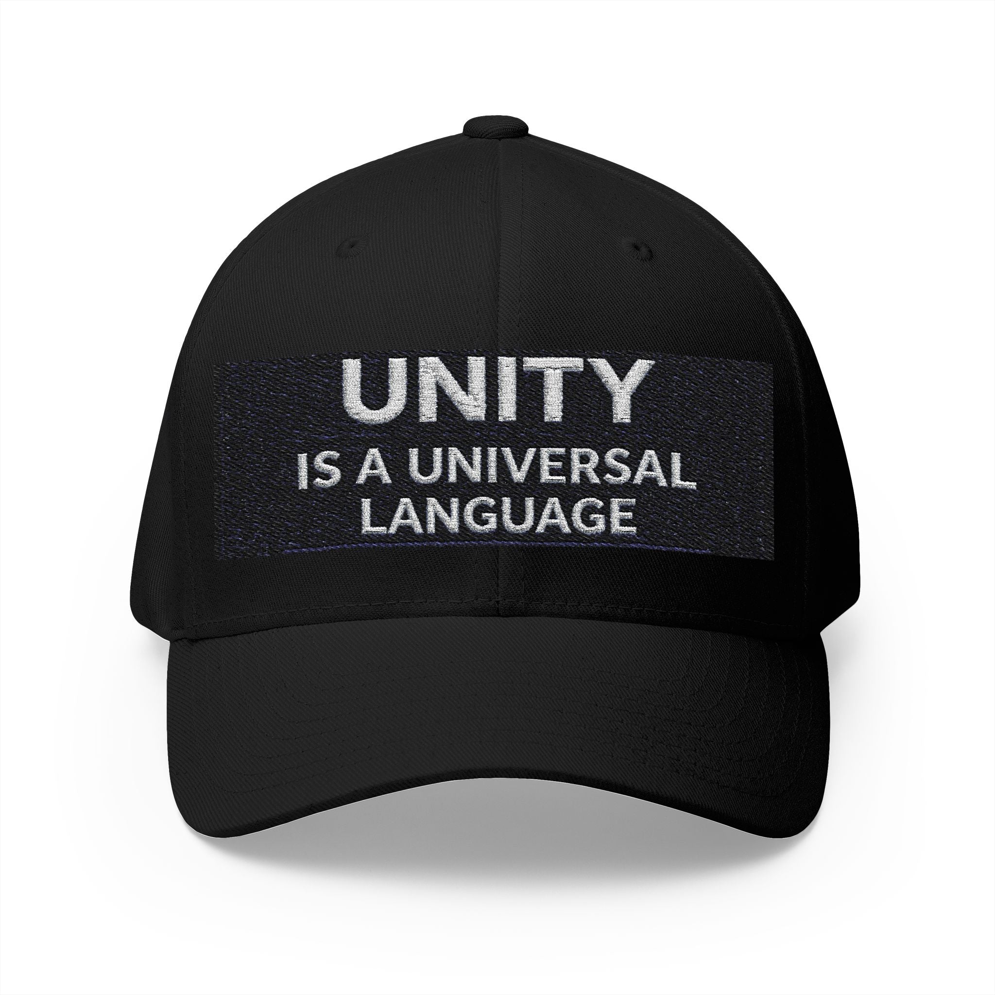 Unity Embroidered Cap — "Unity Is A Universal Language" Structured Hat