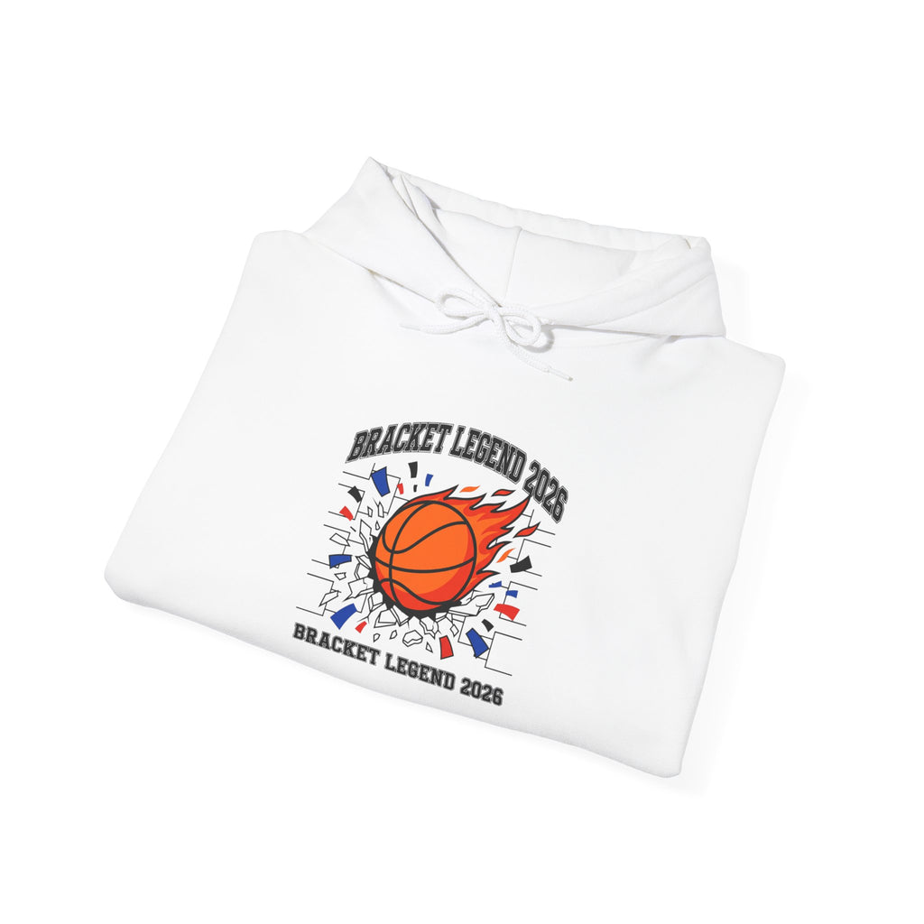 Bracket Legend Basketball Hoodie | college tournament, buzzer beater