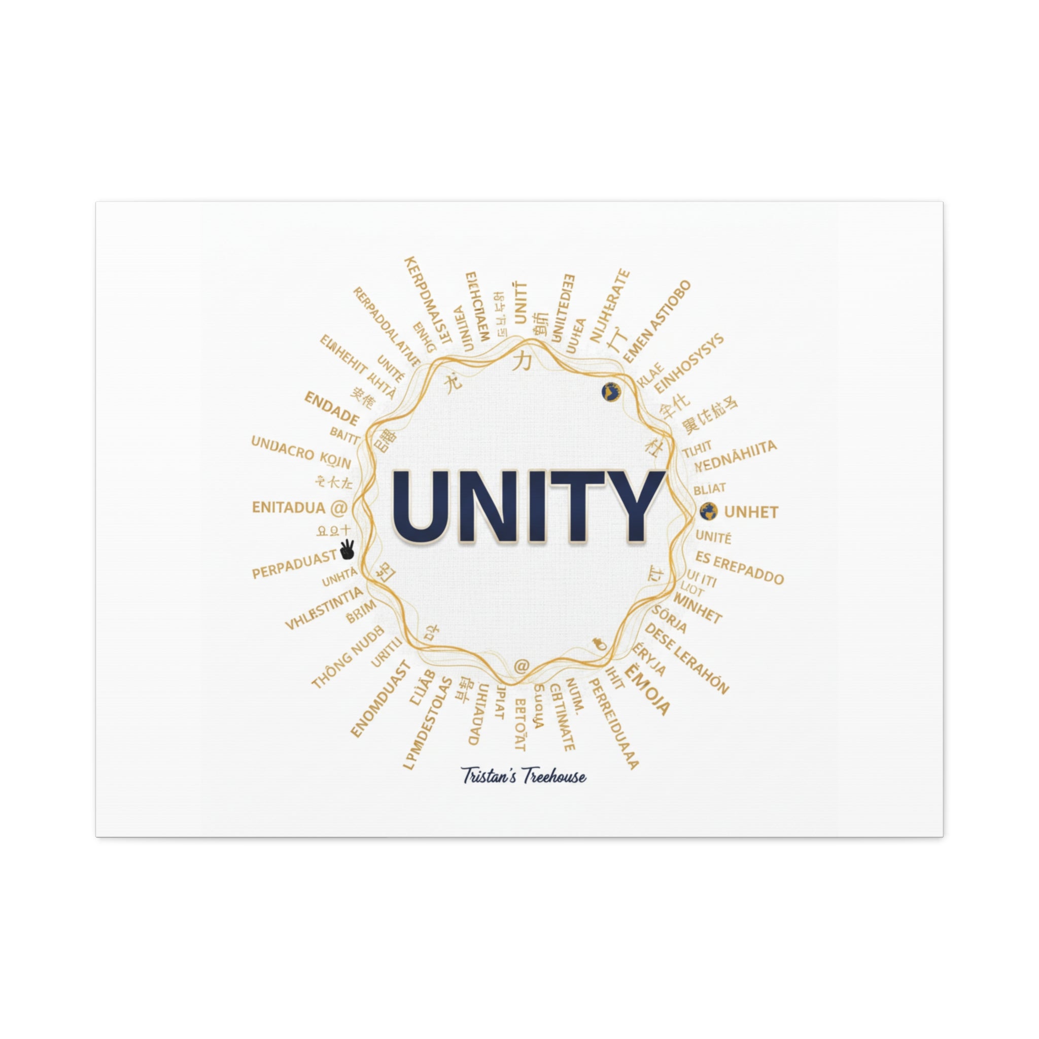 UNITY Canvas, Matte Stretched 1.25" | Dry January sober curious decor