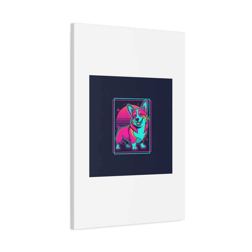 Platonic Love Corgi Canvas | Friendship Valentine, Galentine’s Wall Art