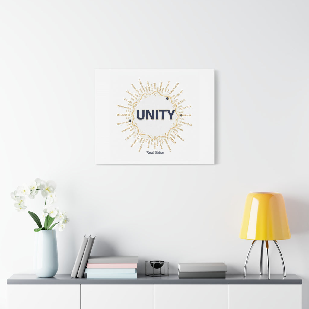 UNITY Canvas, Matte Stretched 1.25" | Dry January sober curious decor