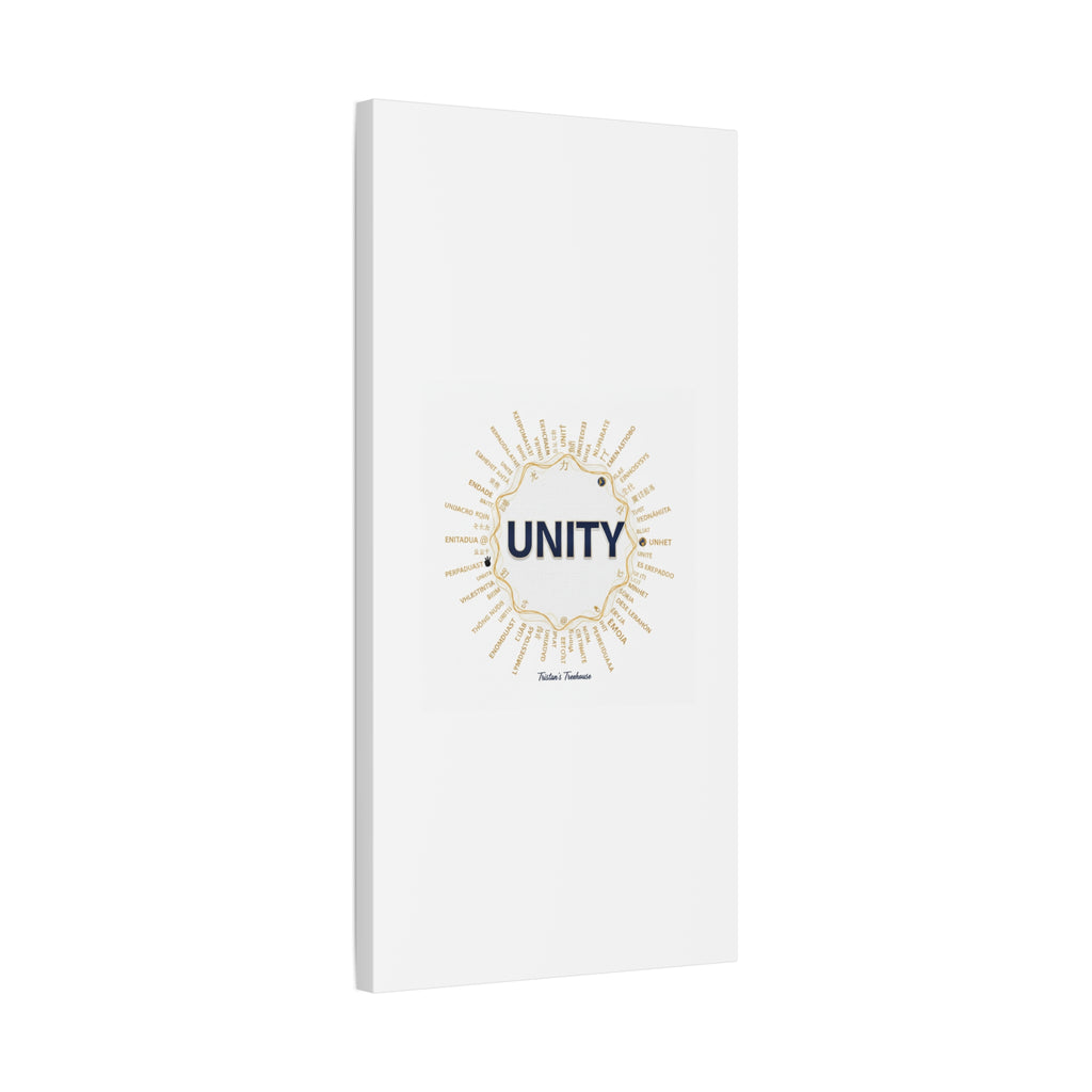 UNITY Canvas, Matte Stretched 1.25" | Dry January sober curious decor