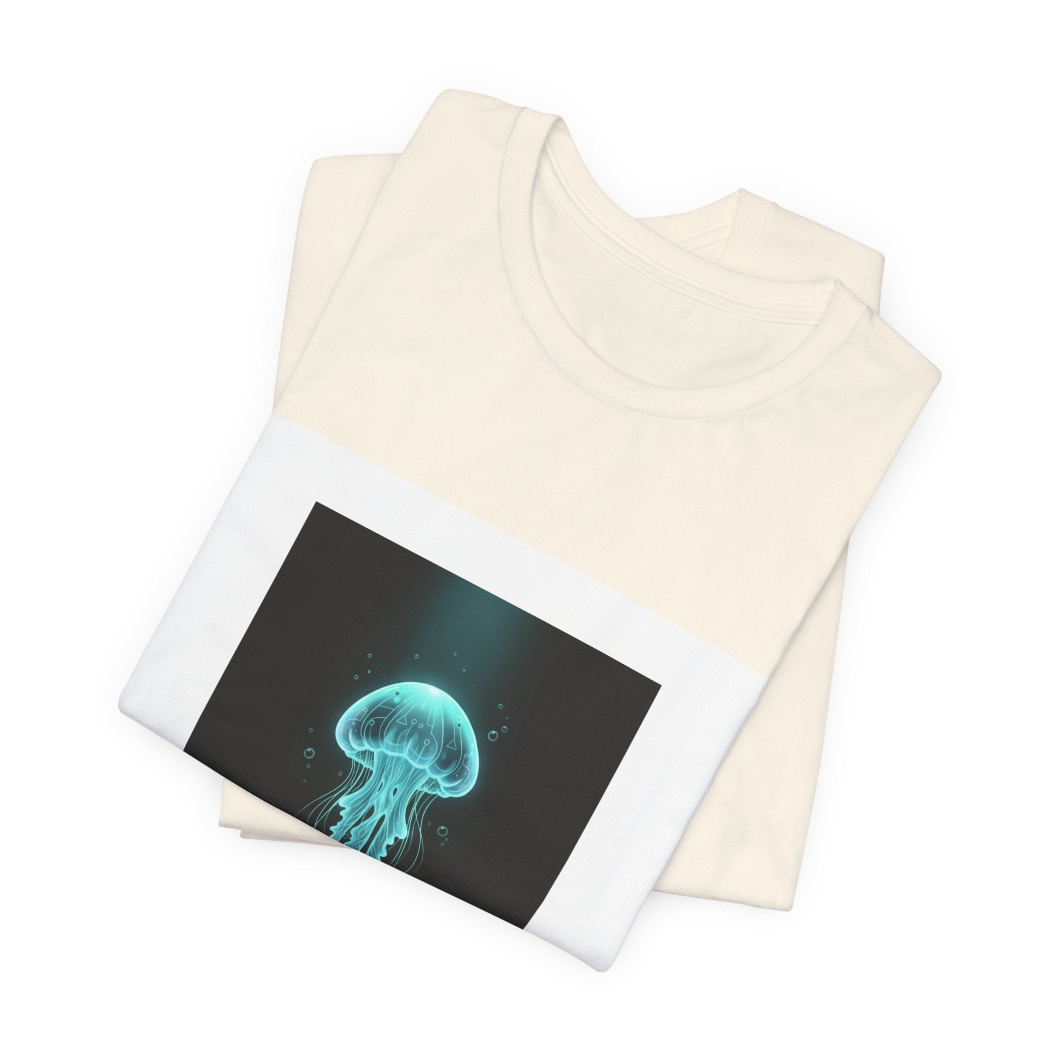 Jellyfish Specimen T-Shirt | Bioluminescent Deep Sea Graphic Tee
