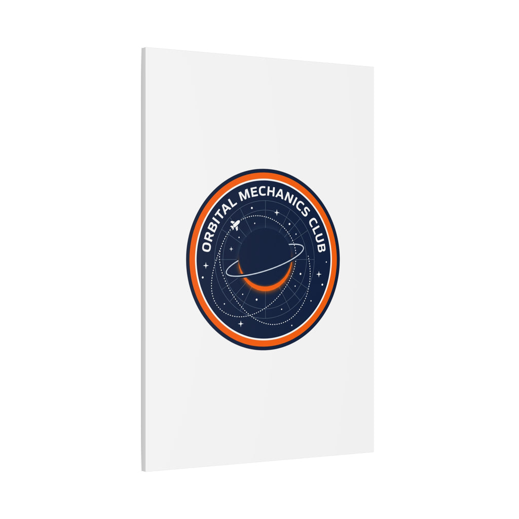 Orbital Mechanics Club Canvas | mission patch, space science