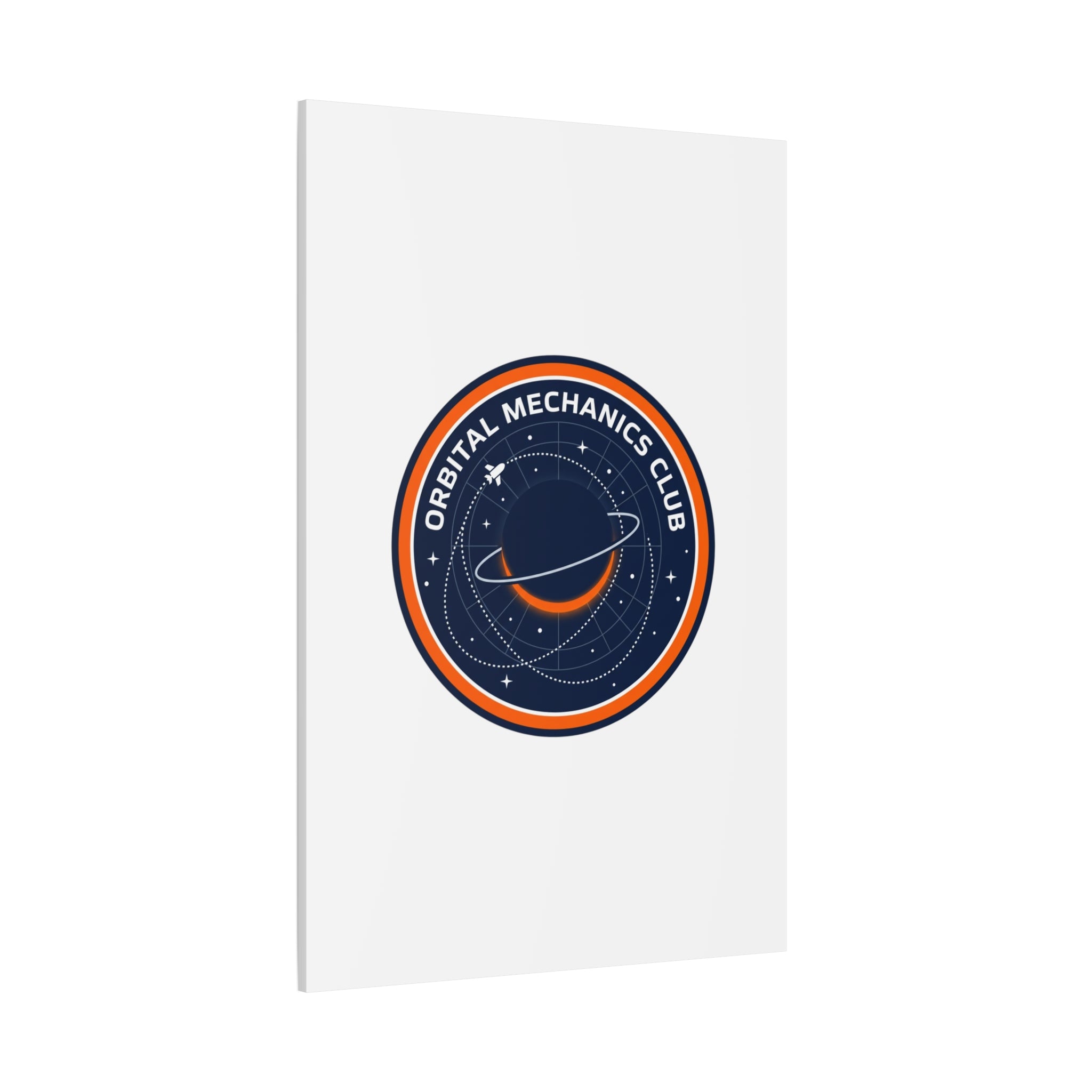 Orbital Mechanics Club Canvas | mission patch, space science