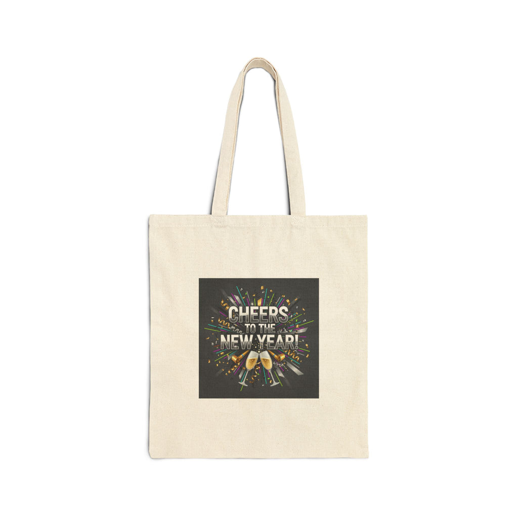 Cheers to the New Year Tote | NYE 2026 Countdown, Champagne Sparkle